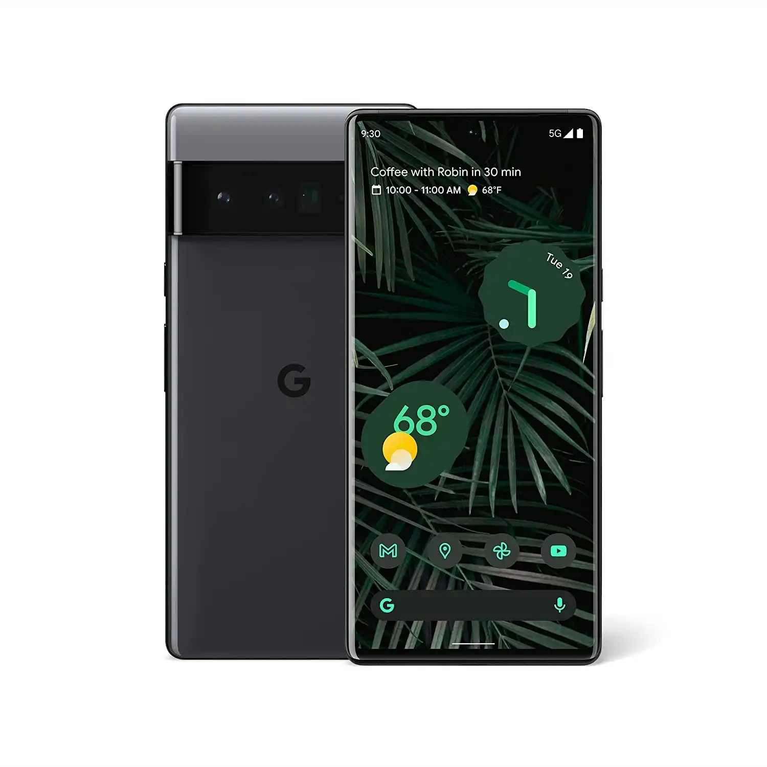 Google Pixel 6 Pro 5G (Dual Sim, 256GB/12GB, 6.7’’) - Stormy Black