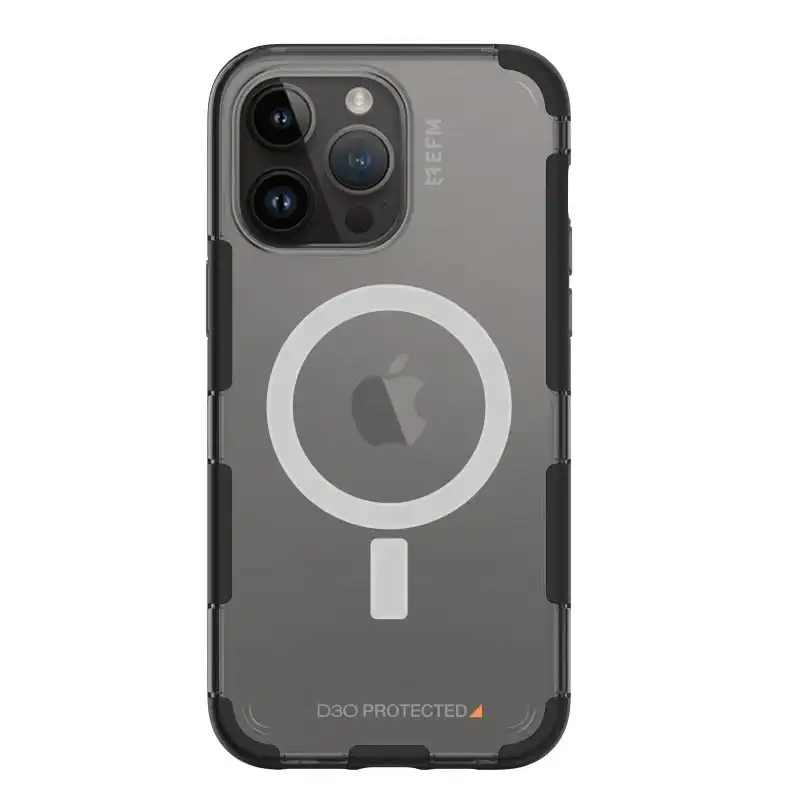 EFM Cayman Case Armour with MagSafe D3O 5G Signal Plus for iPhone 14 Pro (6.1") - Carbon