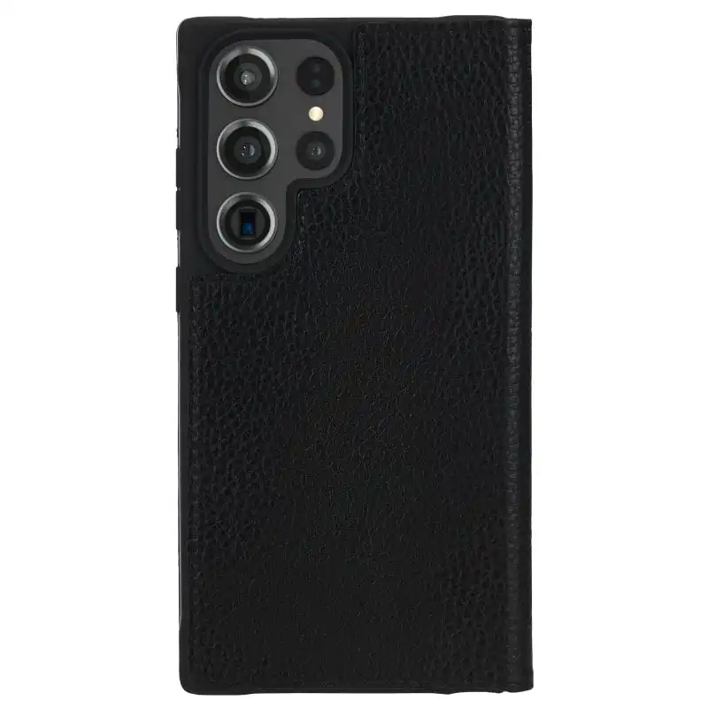 Case-Mate Wallet Folio Antimicrobial Case for Samsung Galaxy S23 Ultra - Black