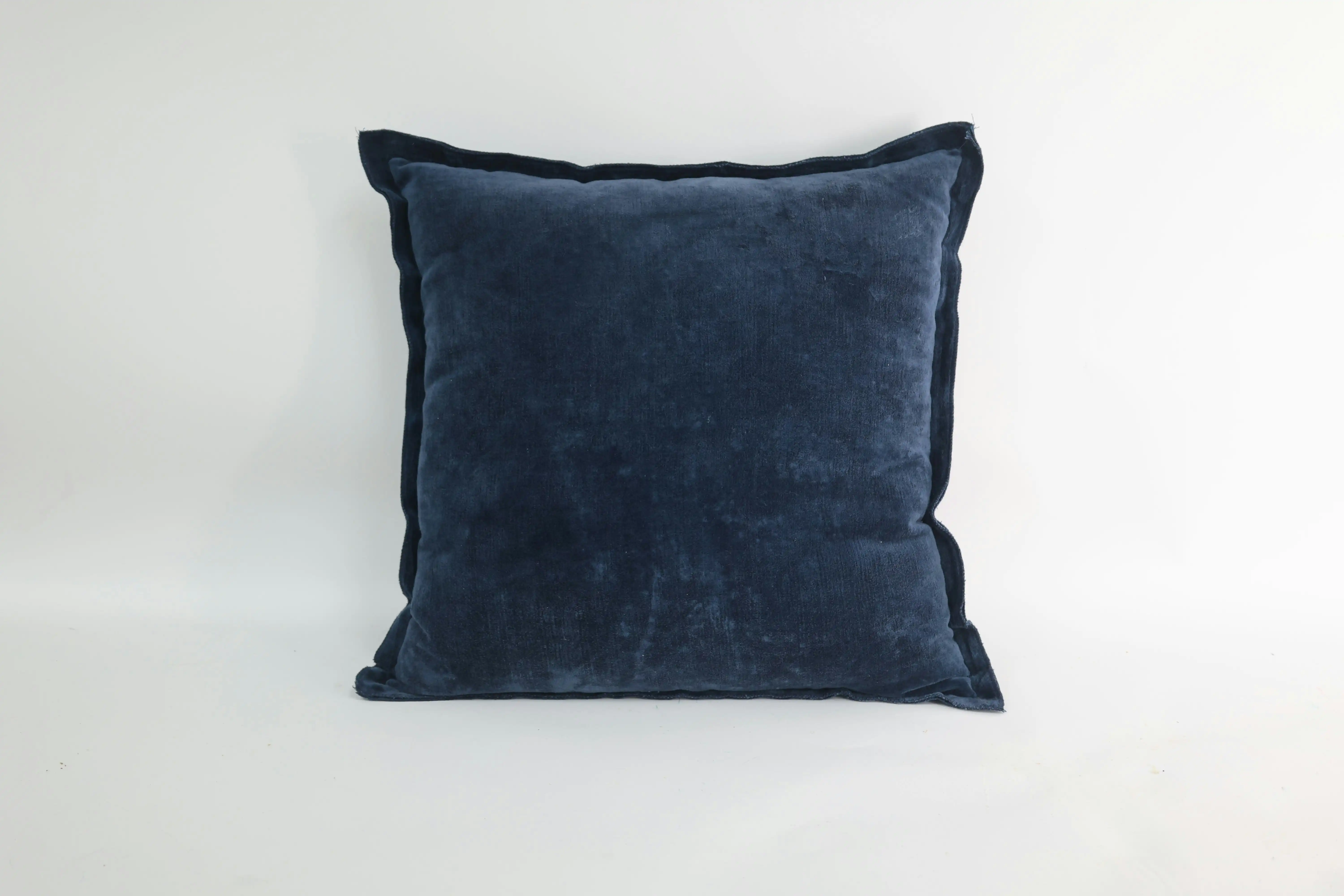 Royce Velvet Cushion Deep Blue 50 x 50cm