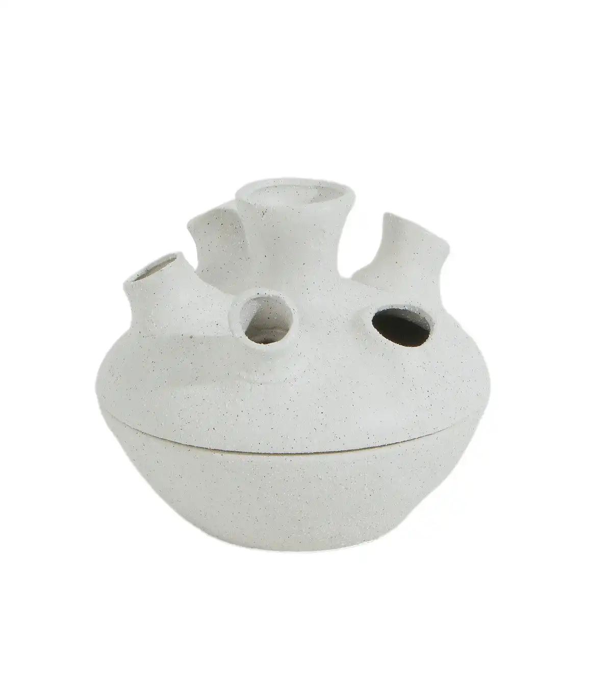 Adonia 6 Stem Vase White