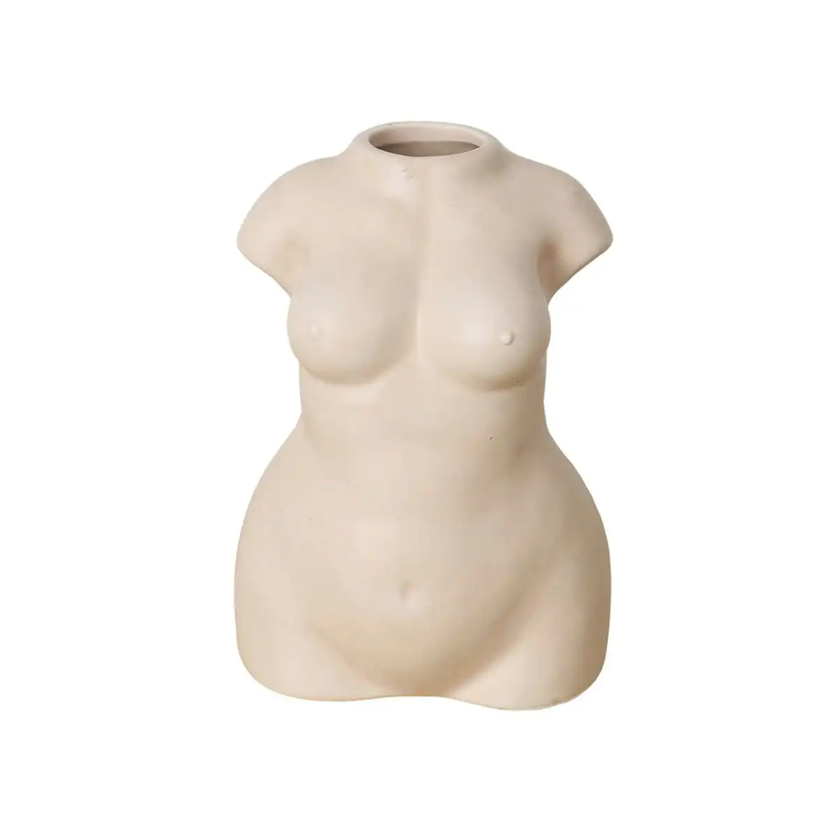 Neisha Nude Female Ceramic Vase  18 x 13 x 9cm