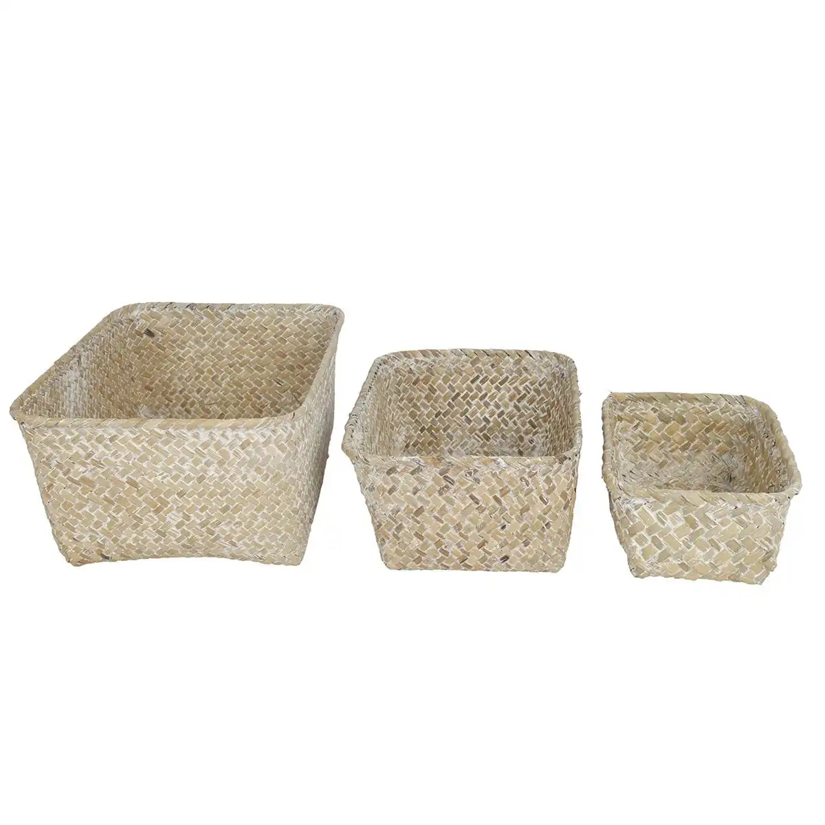 Haven Set Of 3 Rectangle Baskets