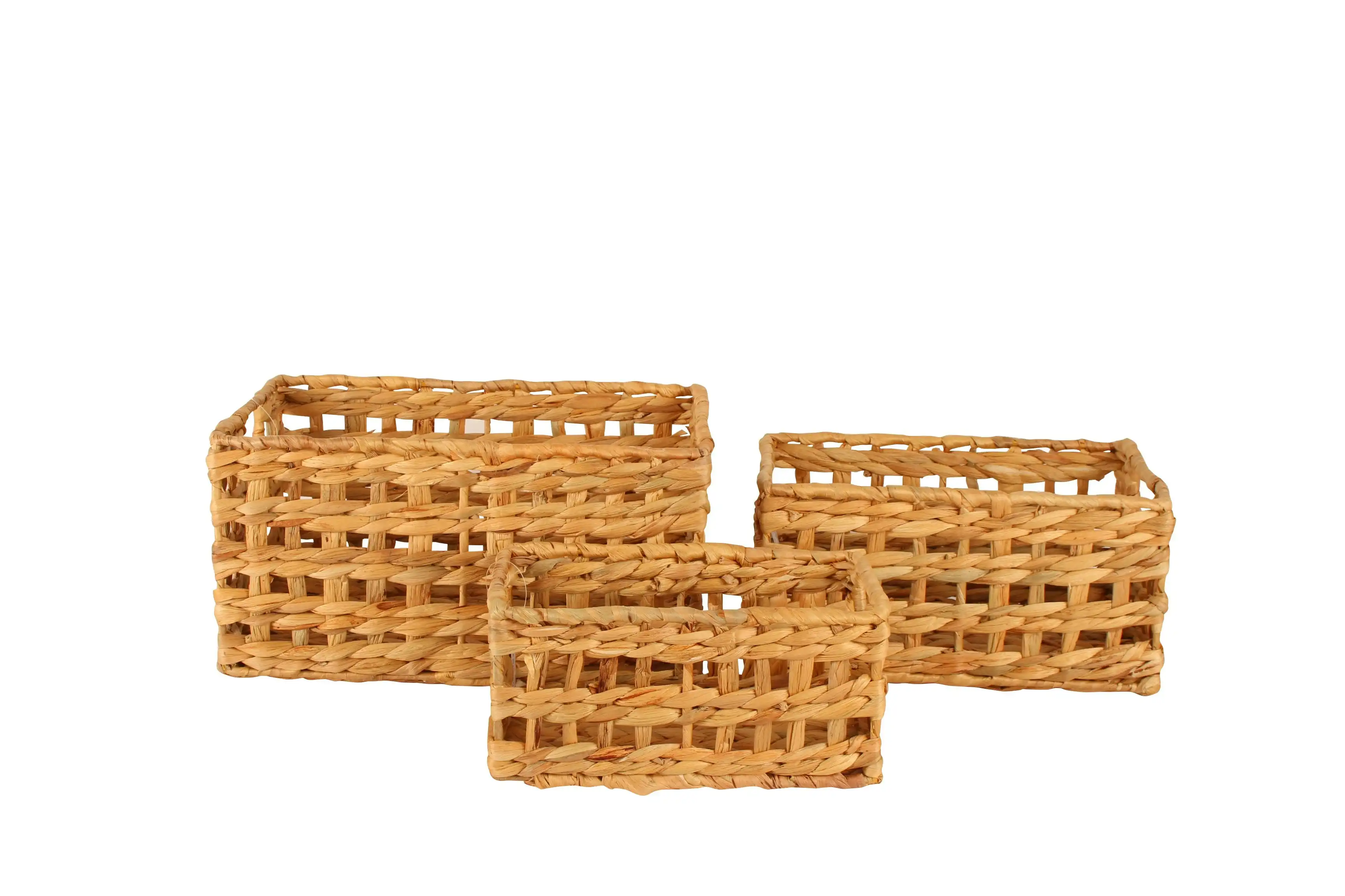 Cressida Set 3 Water Hyacinth Baskets