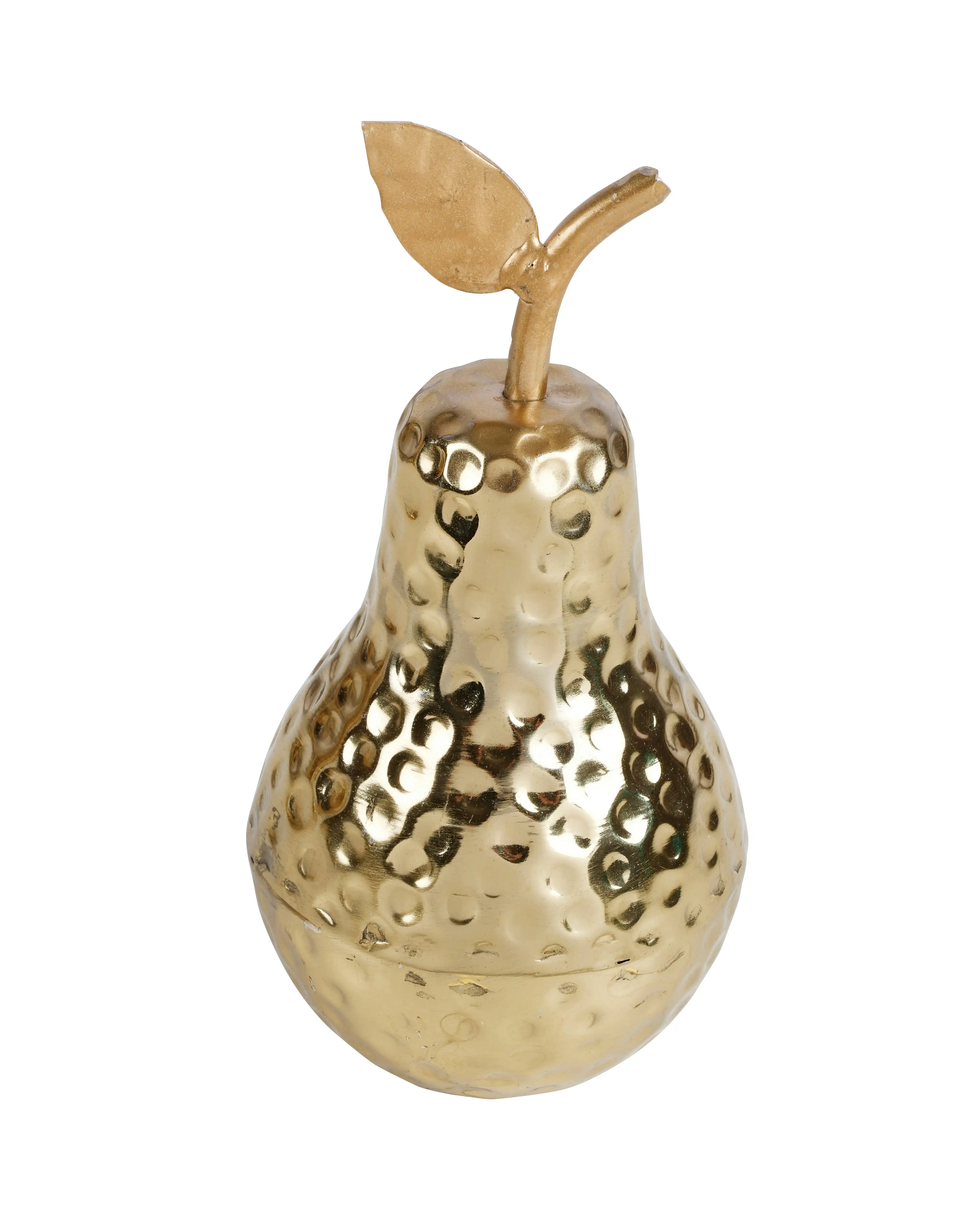 Gold Pear Decor 22 x 10 x 10cm