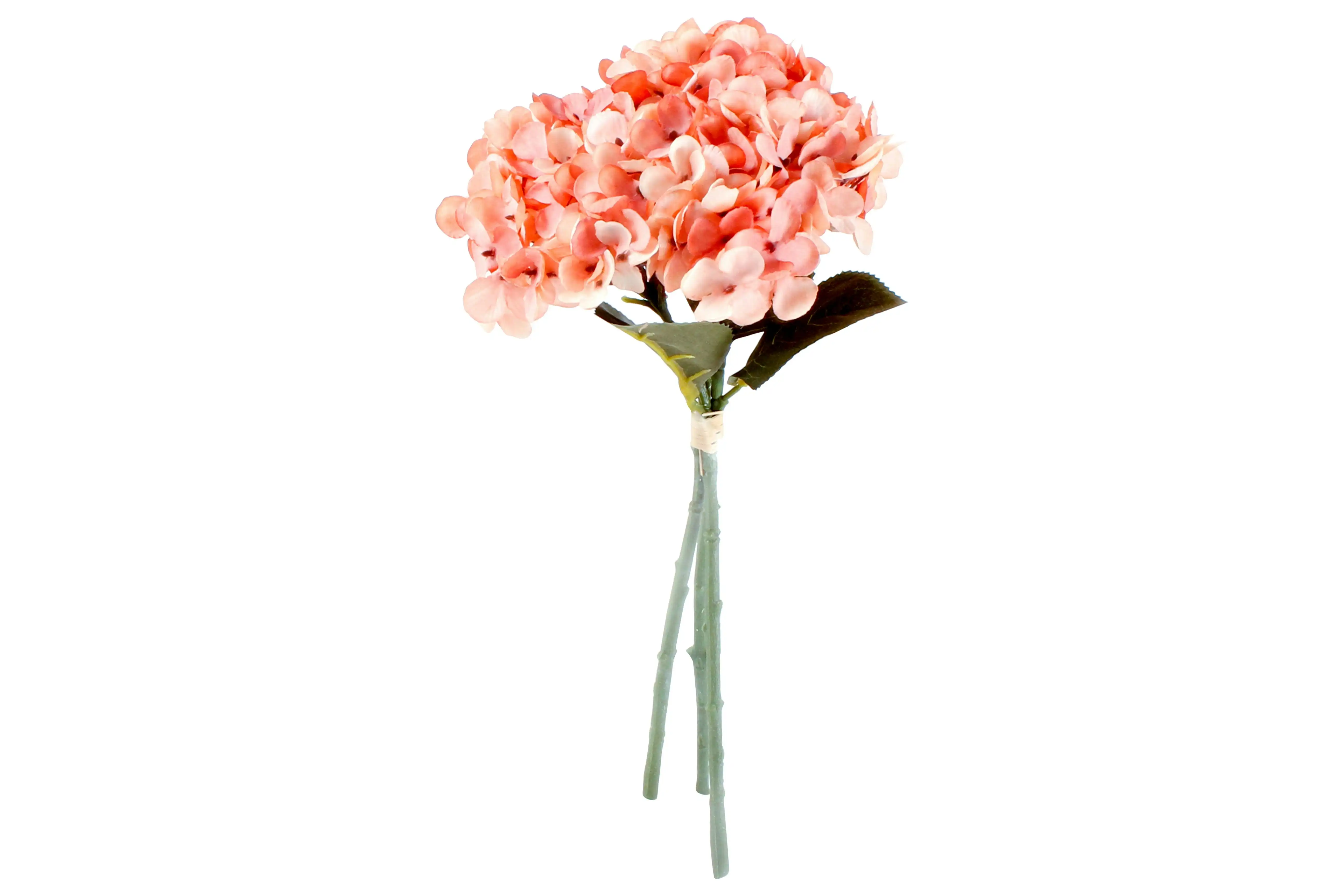 Hydrangea Bunch Peach 34 cm