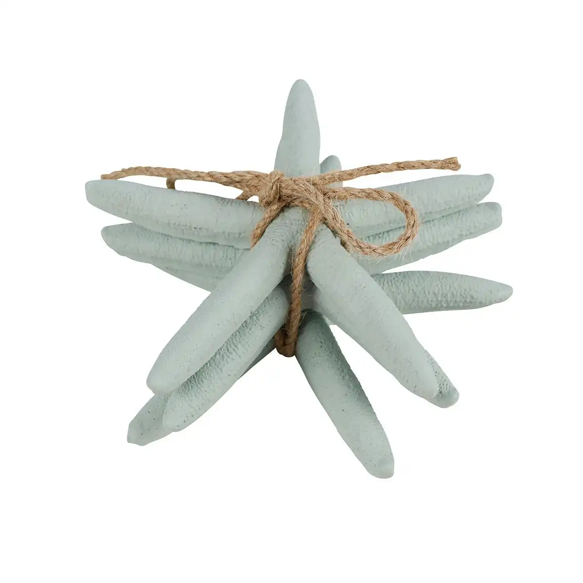 Resin Starfish Turquoise 3Pk 13 x 13 x 6cm