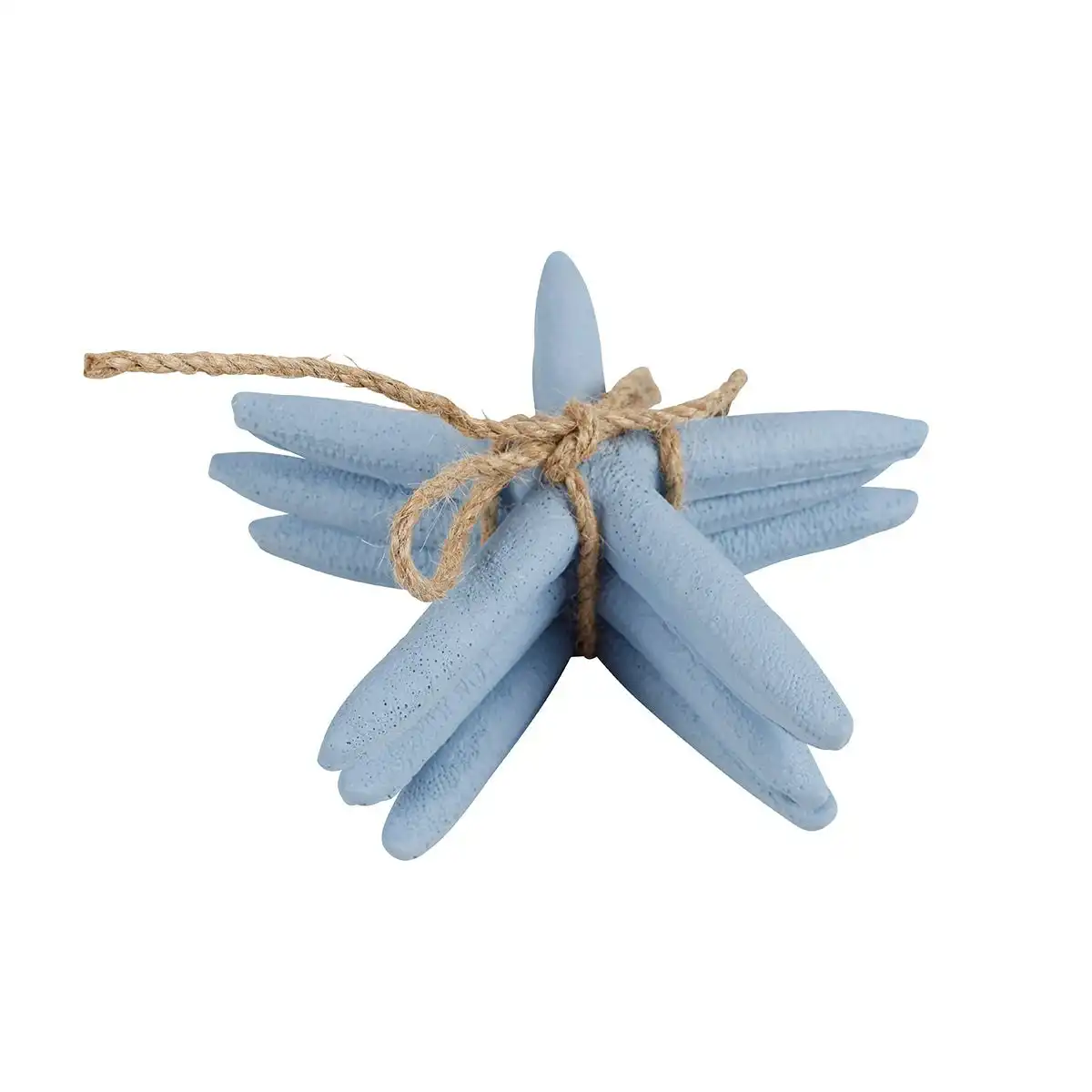 Resin Starfish Blue 3Pk 13 x 13 x 6cm