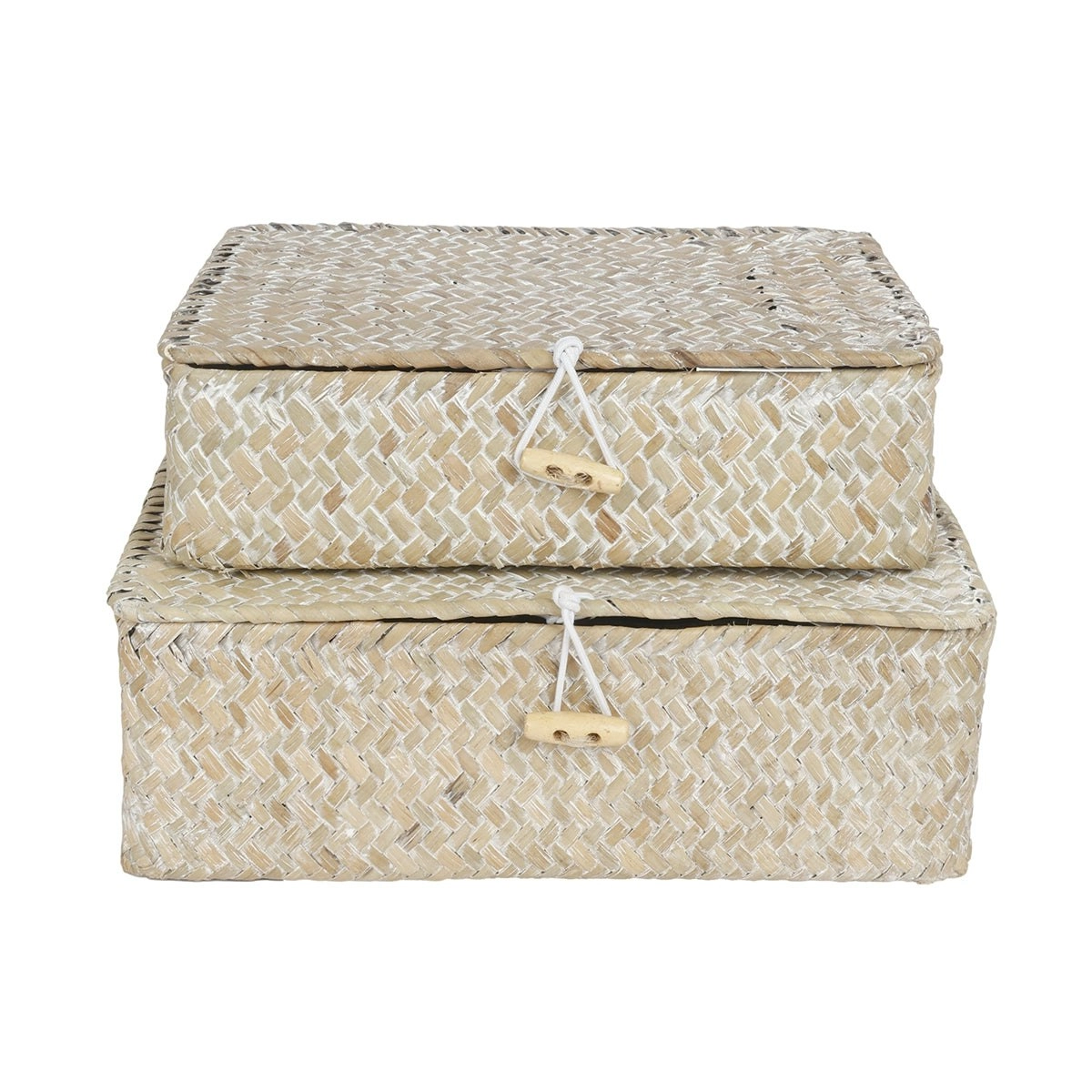 Leia Set Of 2 Rectangle Baskets