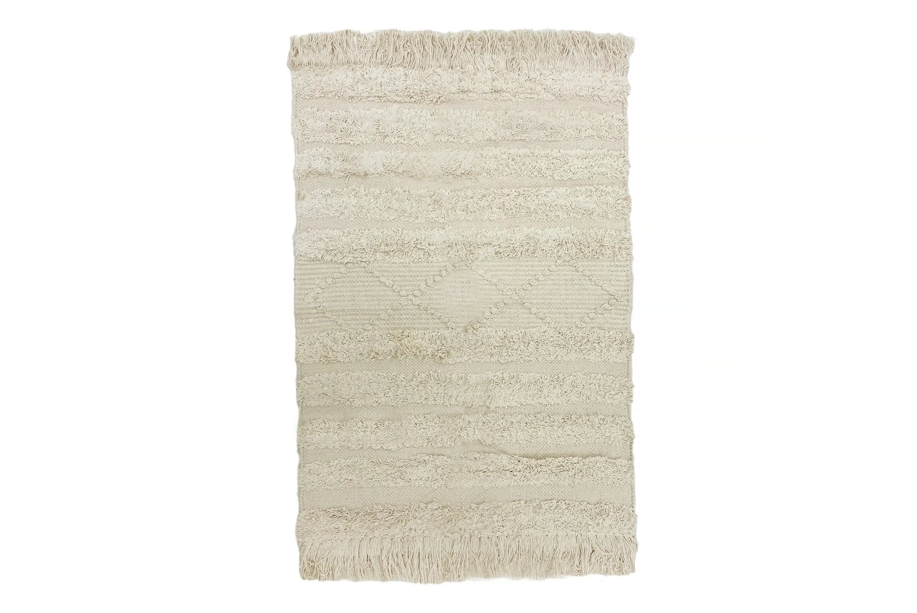 Clara Macrame Cotton Rug