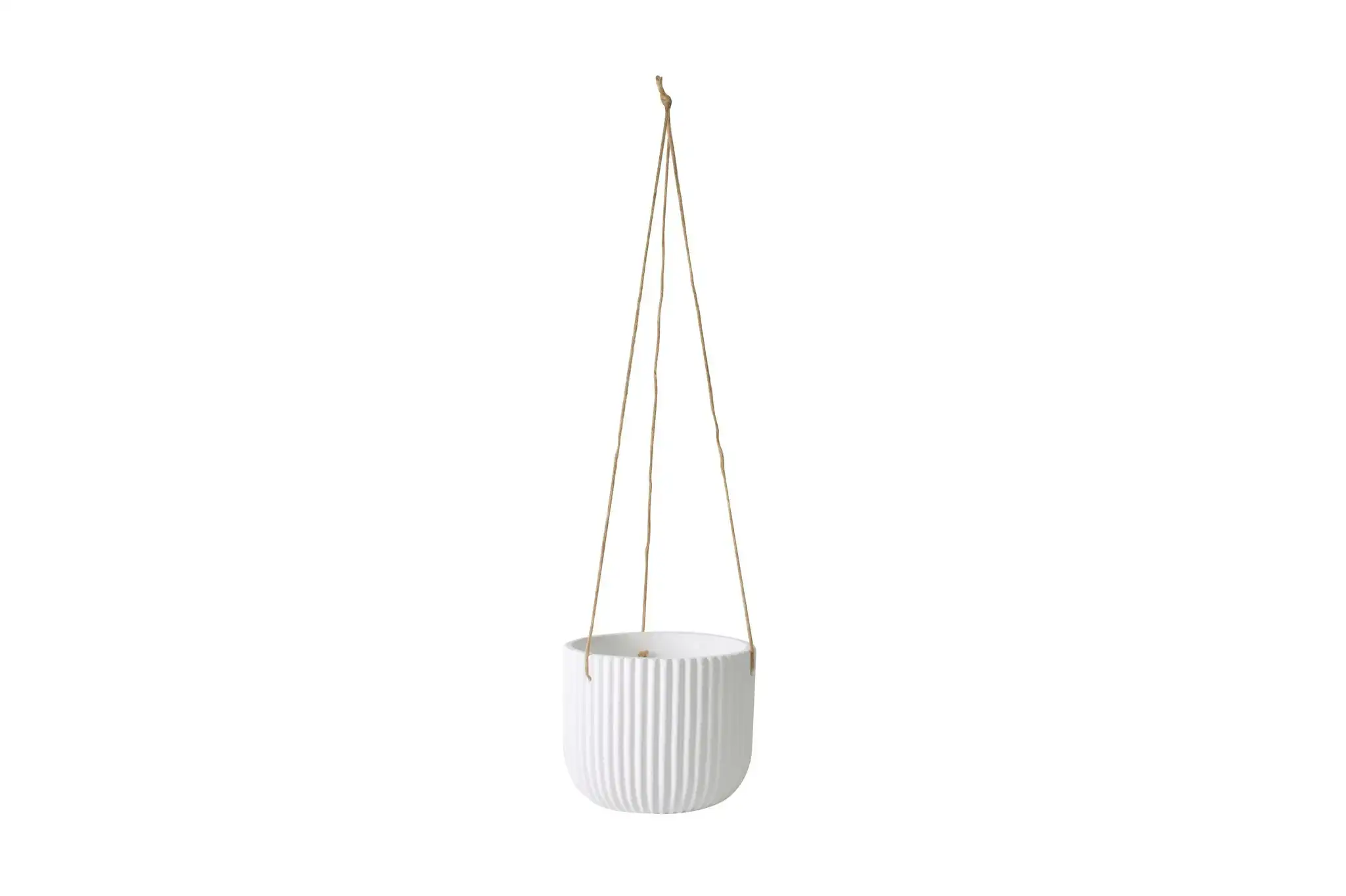 Diego Stripe 70cm String Hang Pot 18.2 x 14.7