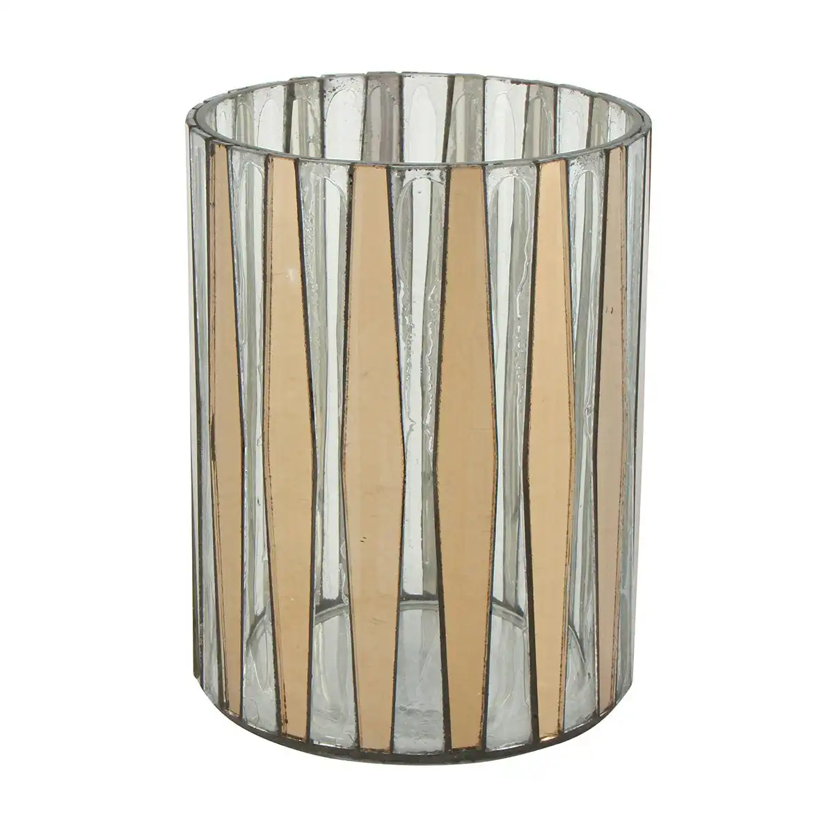 Maxi Platinum Convex Glass Cylinder 13 x 11 cm