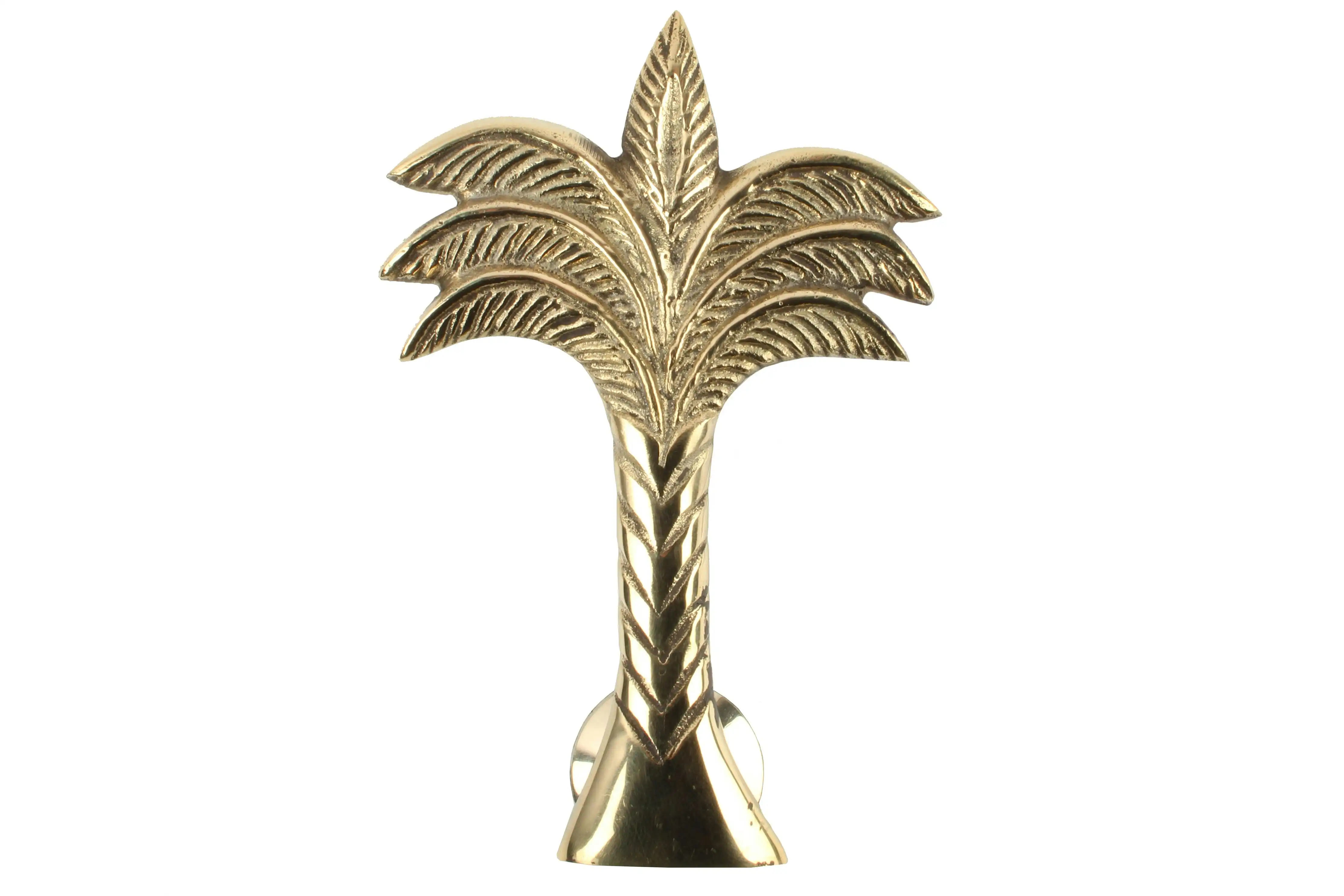 Belize Brass Palm Tree Door Knocker