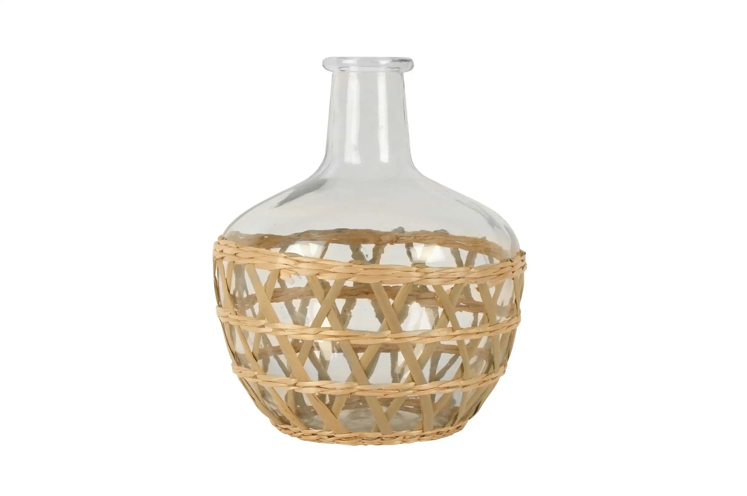 Tate Seagrass Woven Vase 26 x 16cm