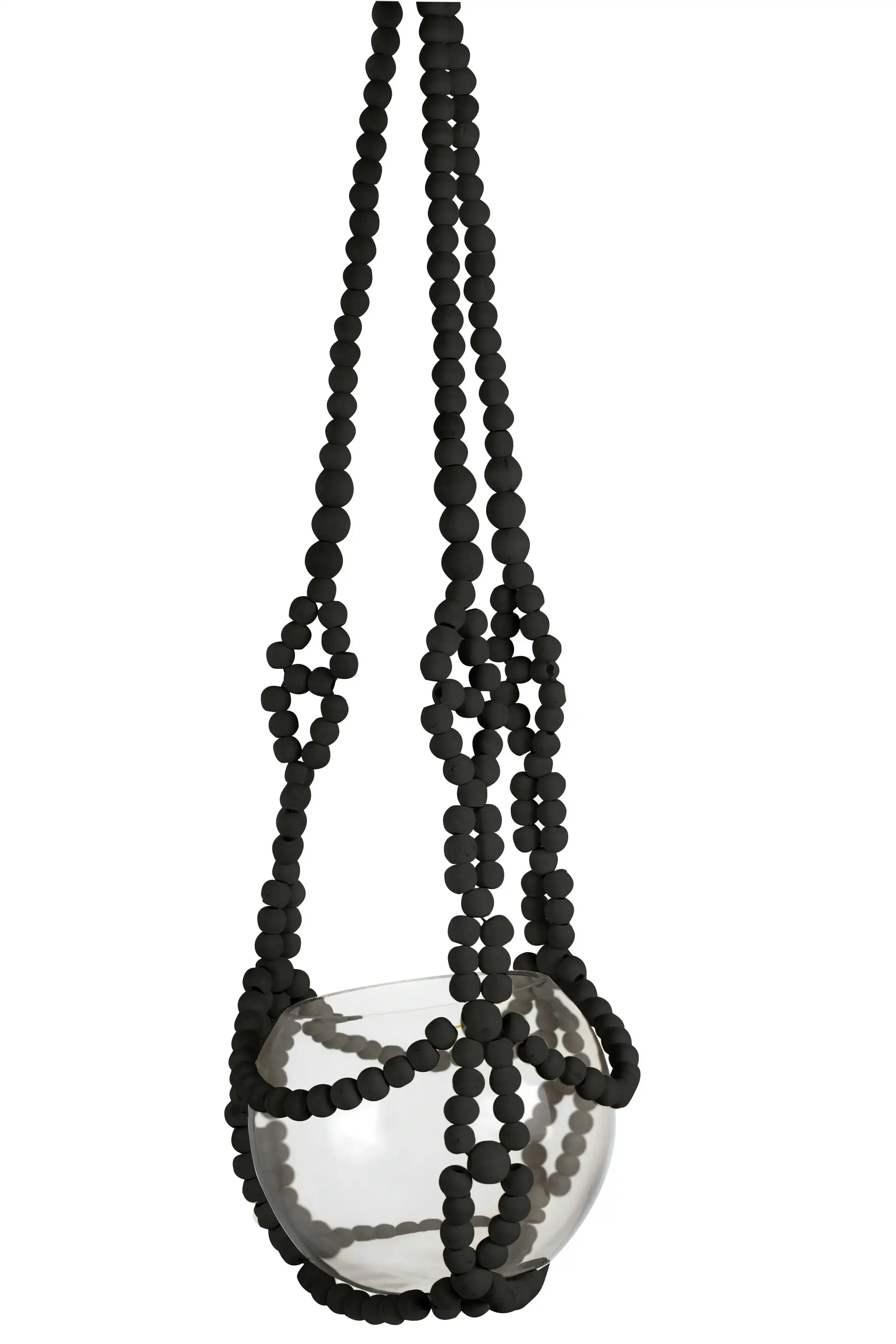 Belle Bead Plant Hanger 65cm Charcoal