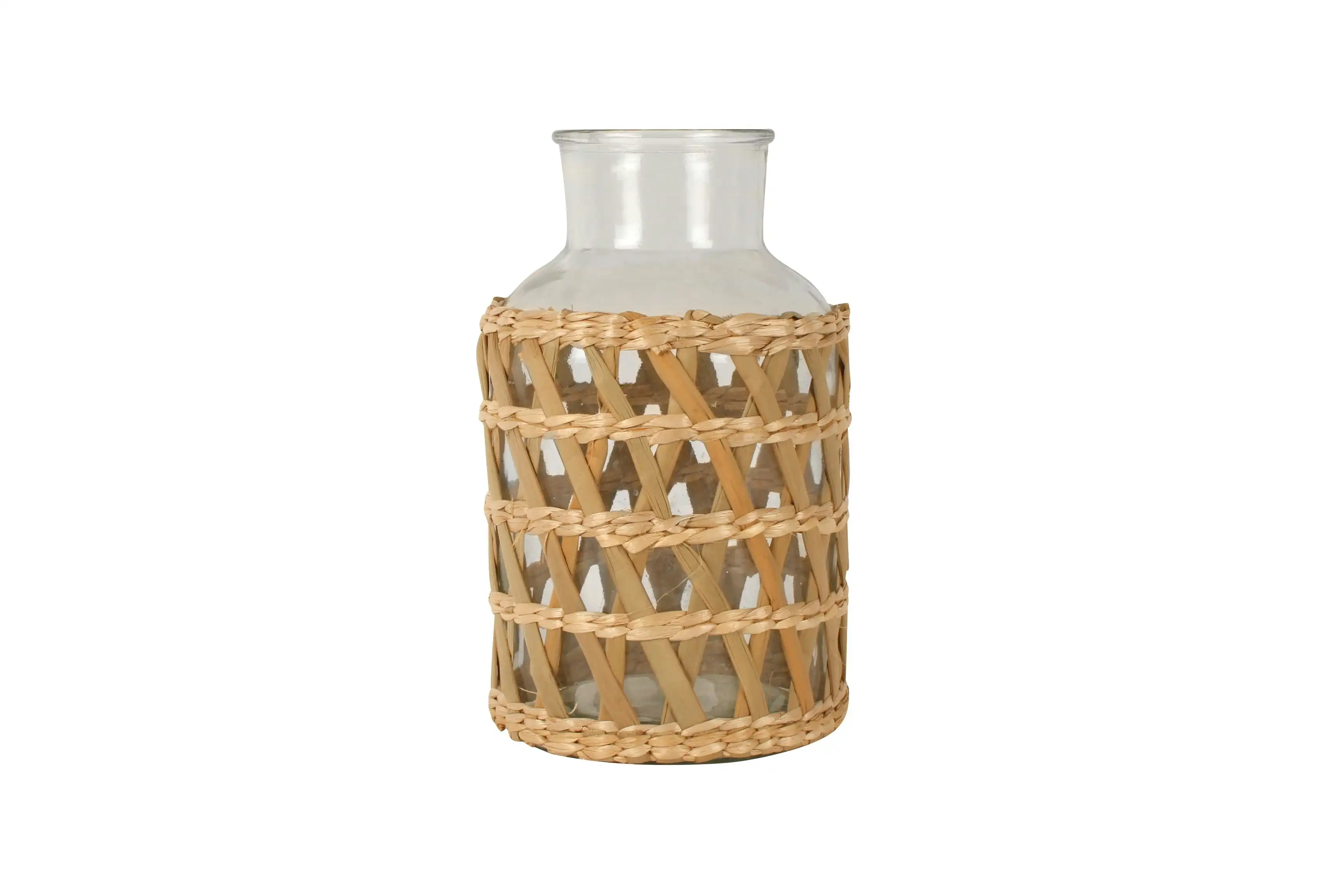 30cm Archi Seagrass Woven Vase