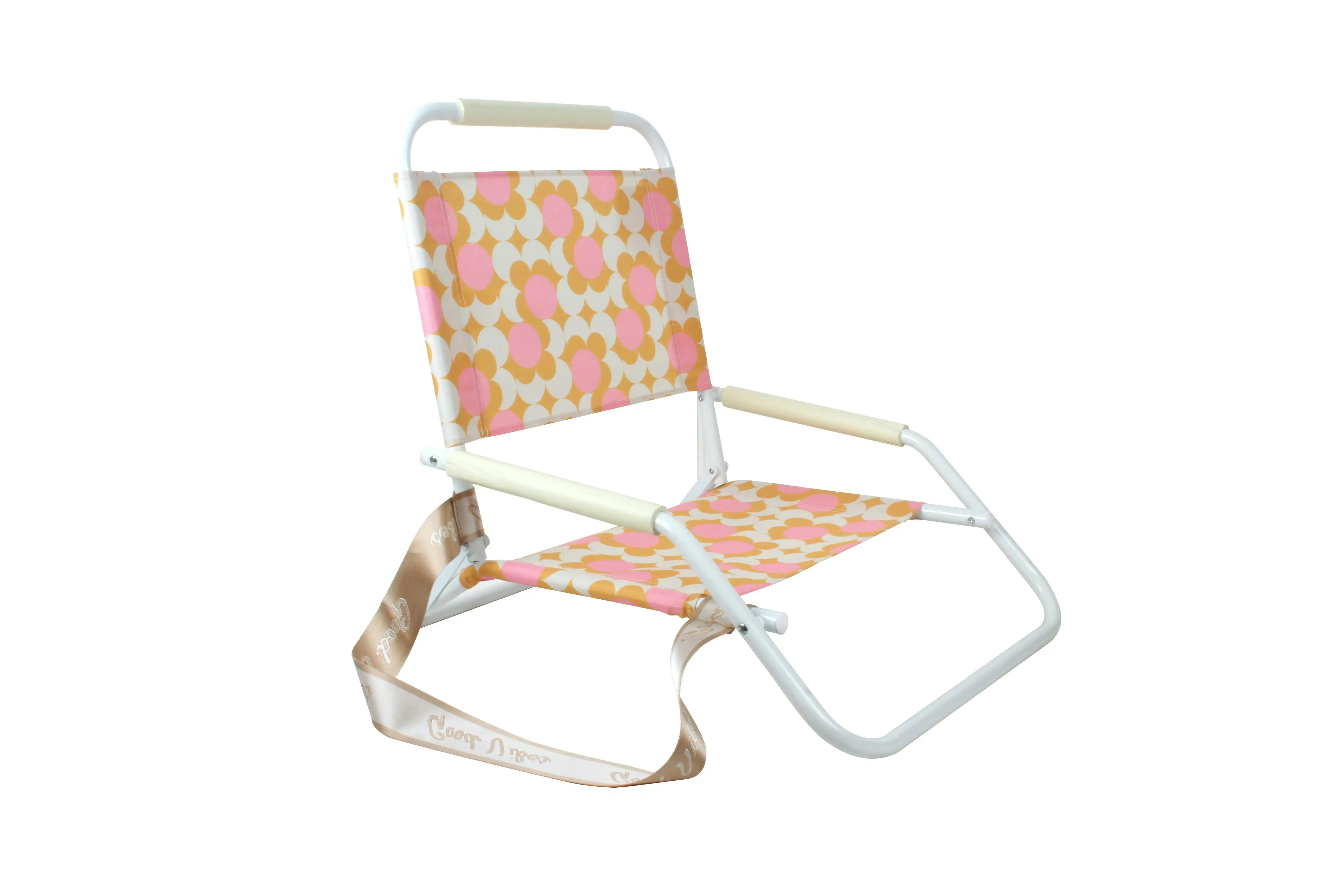 Retro Dot Foldable Beach Chair