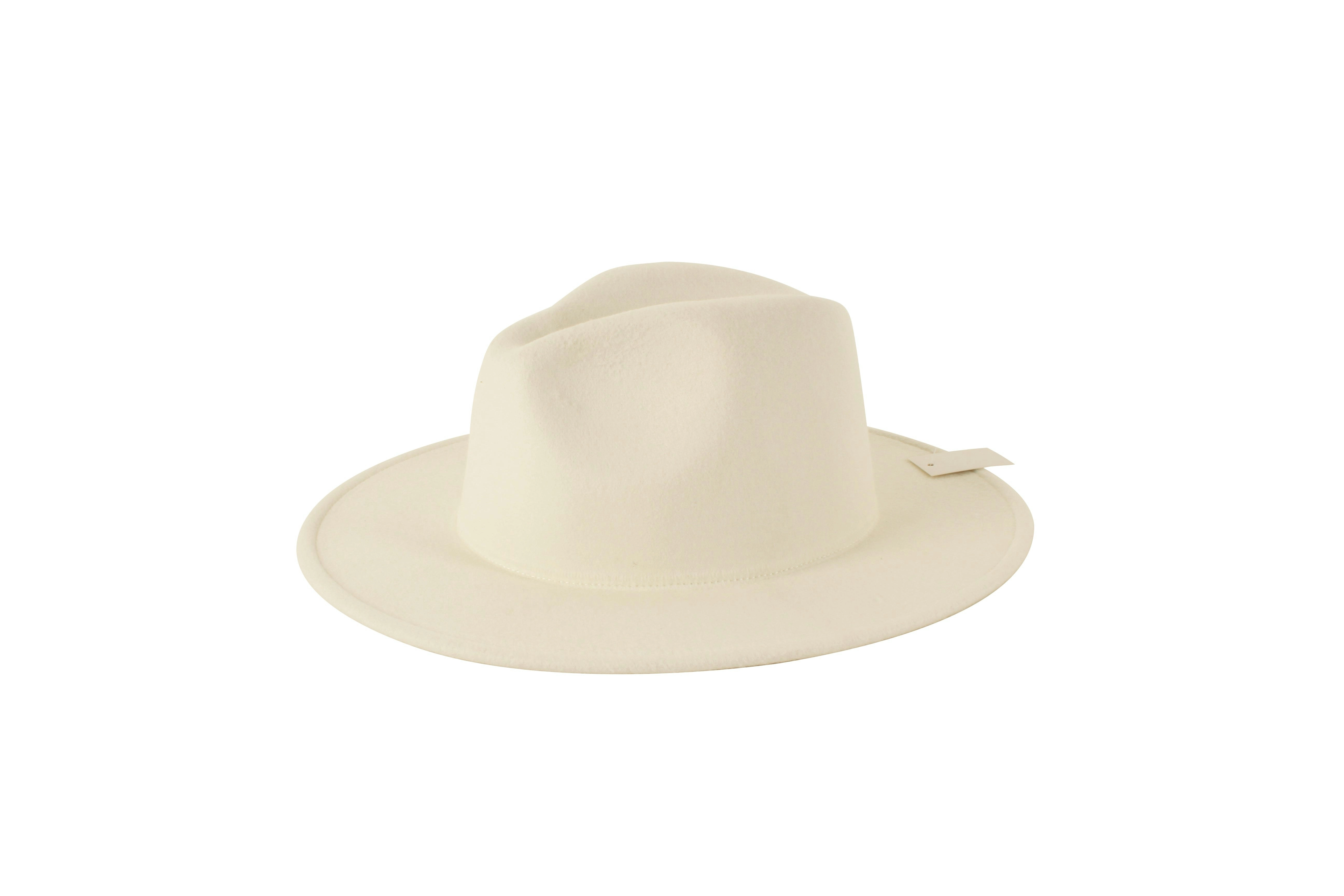 Luna Fedora Hat Cream