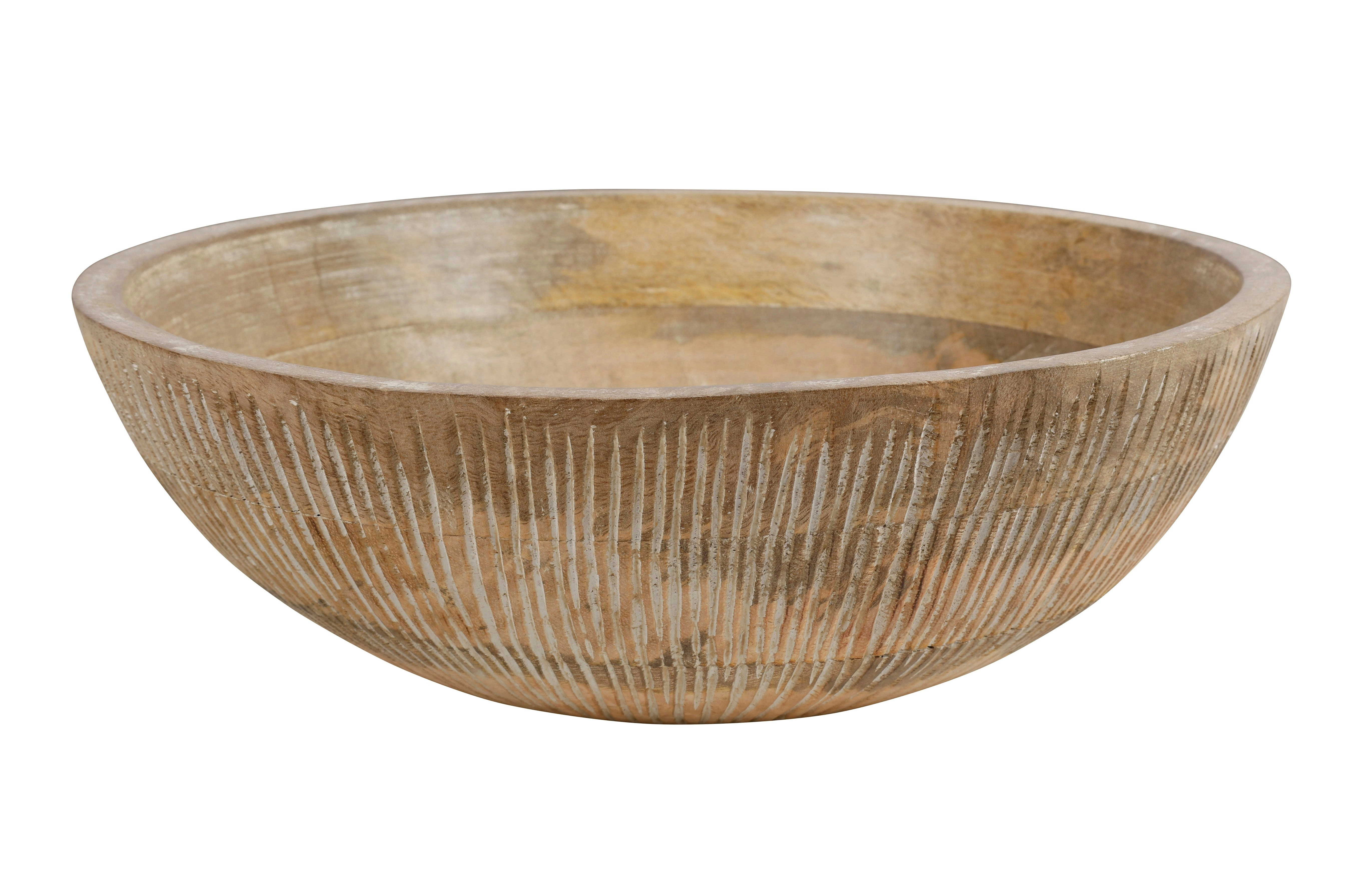 30.5cm Cyrus Mango Wooden Bowl