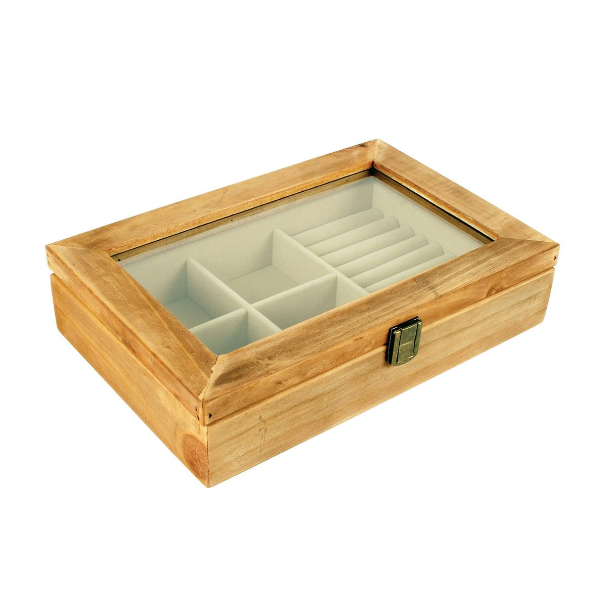 Hila Pine Jewellery Box With Insert