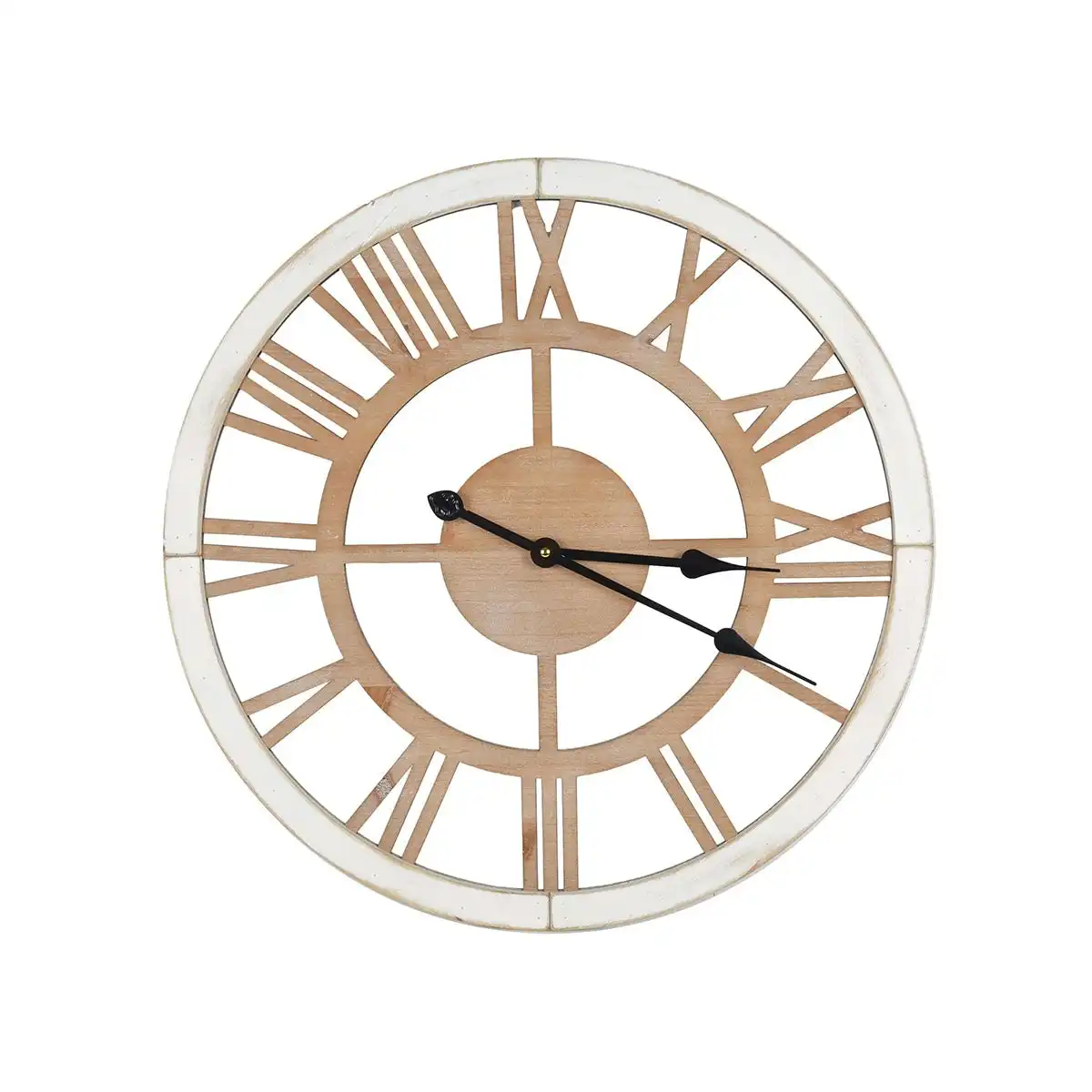 Elijah Roman Numeral Wall Clock  60 x 60 x 4.5cm