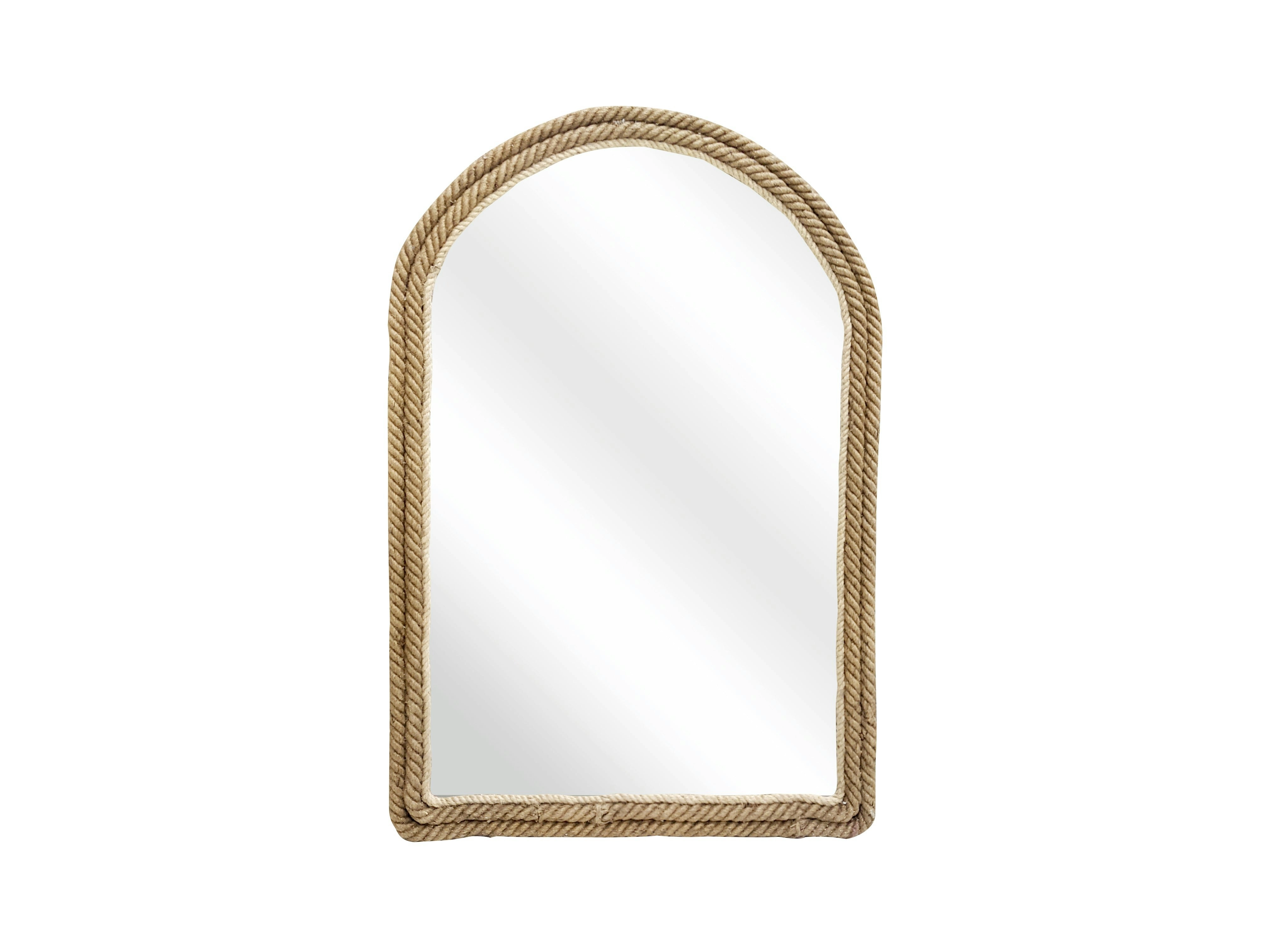 Horus Natural Jute Arched Mirror 90 x 60 x 3 cm