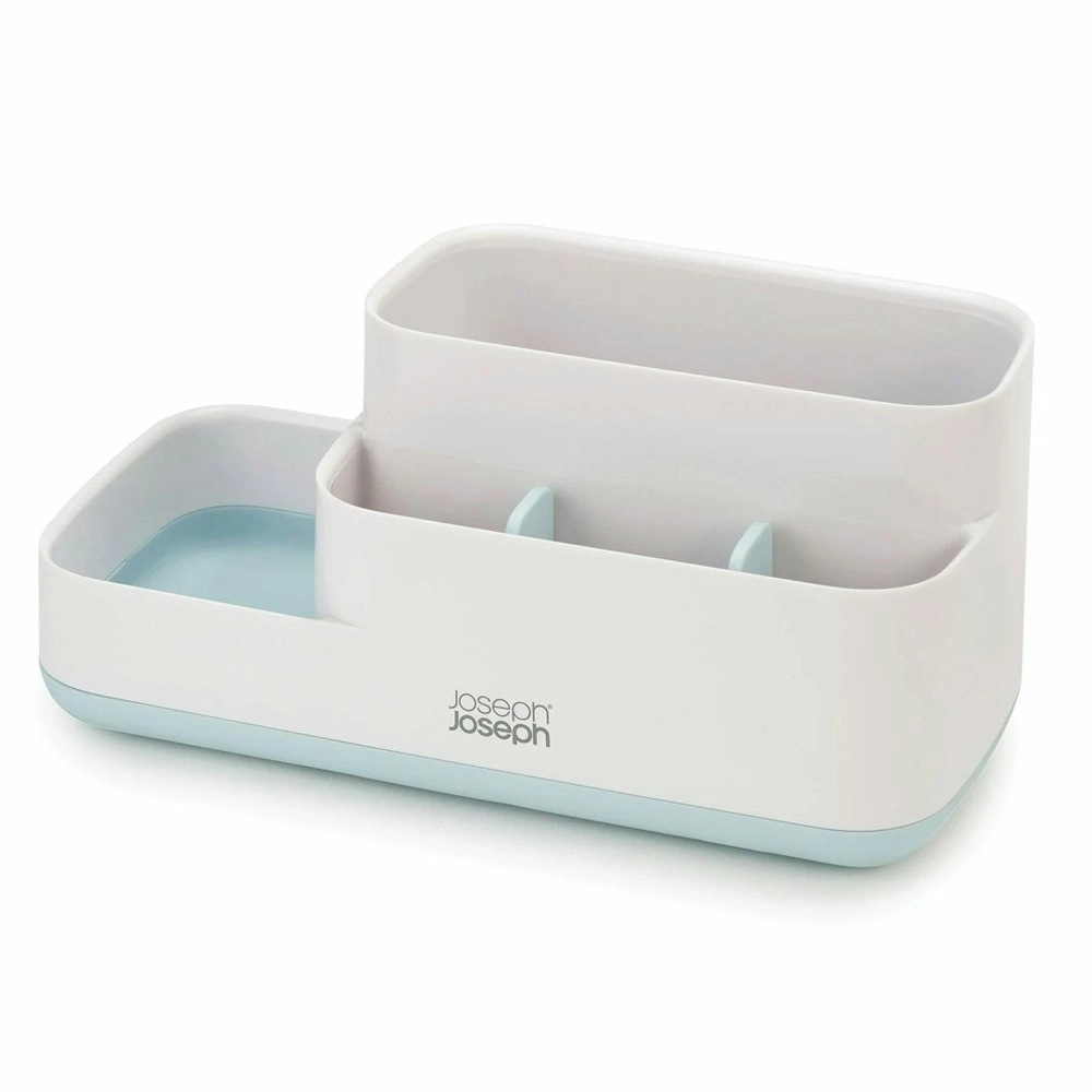 Joseph Joseph EasyStore 24.9cm Bathroom Makeup Caddy Storage Home Organiser Blue