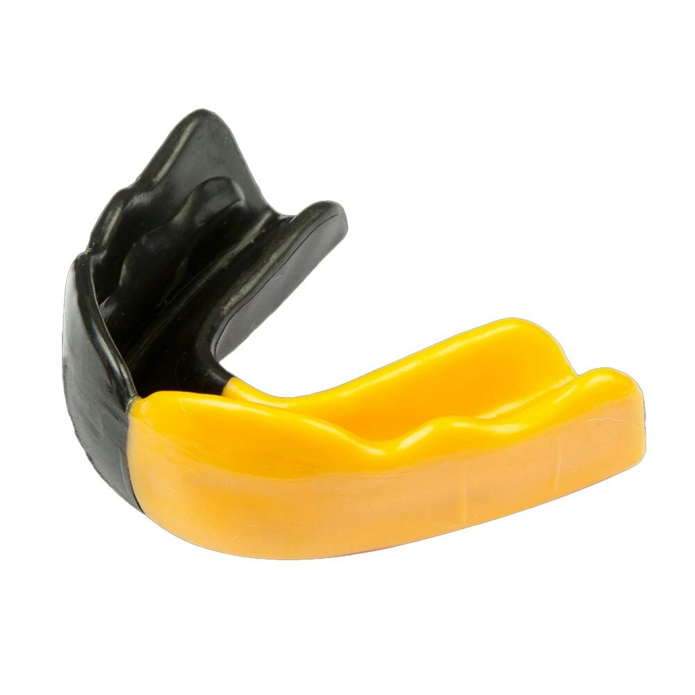 Signature Sports Type 2 Protective Mouthguard Teeth Shield Adults Black/Gold