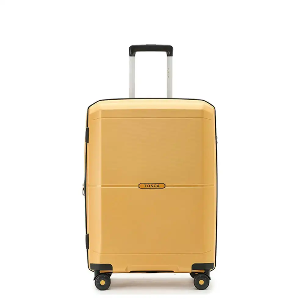 Tosca Globetrotter 4-Wheeled Suitcase Travel Luggage Bag TC 25" - Gold