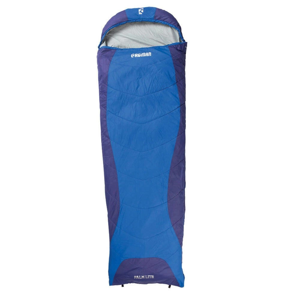 Roman Palm I Single Sleeping Bag +15°C Outdoor Camping/Hiking Ultramarine Blue