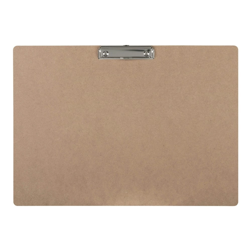 Marbig Masonite A3 Clipboard w/ Small Clip Landscape Writing File Hardboard