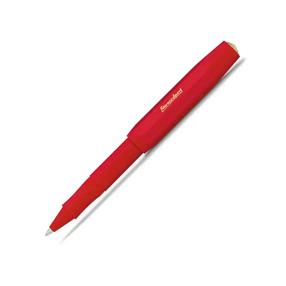 Kaweco Classic Sport Plastic Rollerball Pen Writing Stationery Medium Nib Red