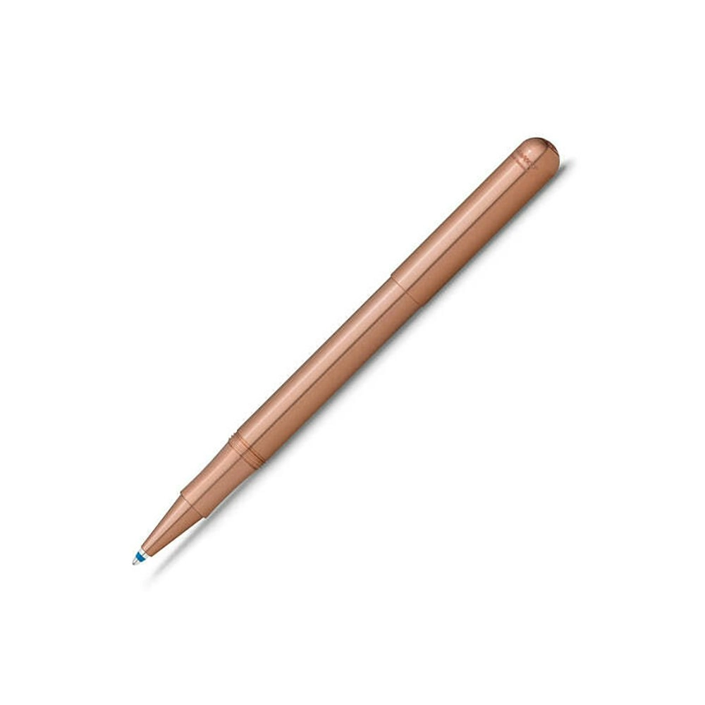 Kaweco Liliput Aluminium Capped Ballpoint Pen Writing Stationery Med Nib Copper