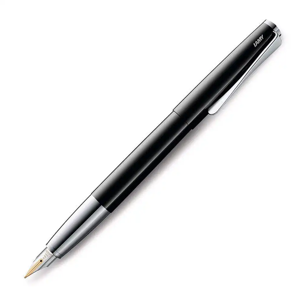 Lamy Studio Fountain Pen Fine Nib Tip Office/School Writing Stationery Piano BLK