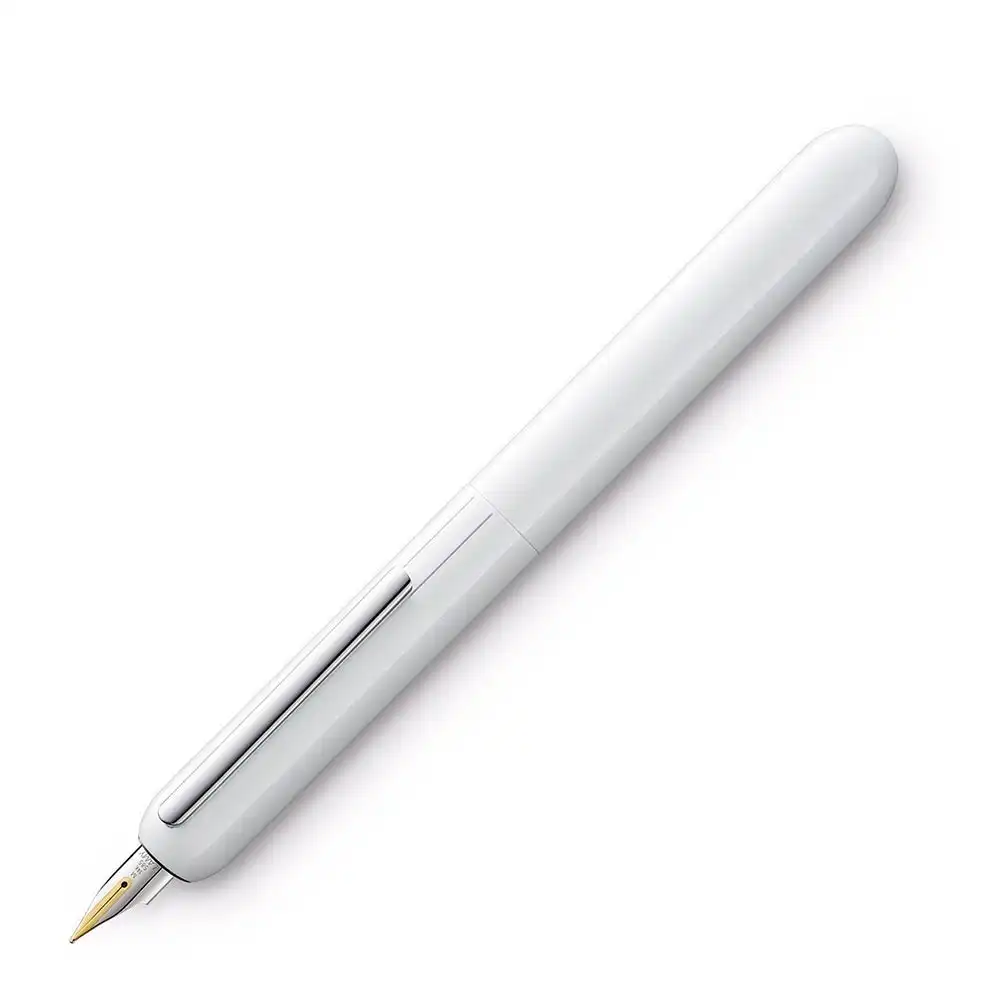 Lamy Dialog 3 Fountain Pen Extra Fine Nib Tip Writing Stationery Piano White