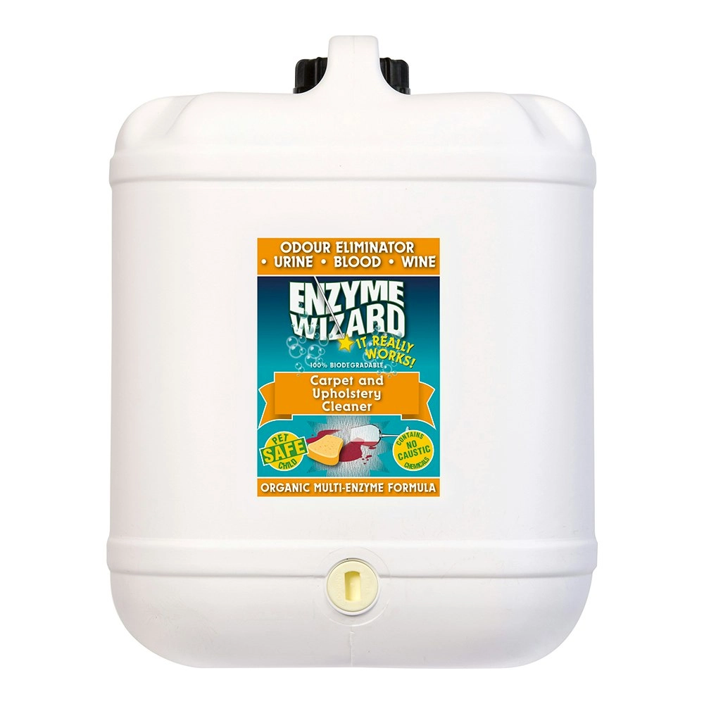 Enzyme Wizard Carpet & Upholstery Carpet/Rug Fabric Cleaner/Odour Eliminator 20L