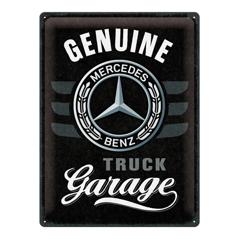 Nostalgic Art 30x40cm Large Metal Sign Daimler Genuine Truck Garage Home Decor