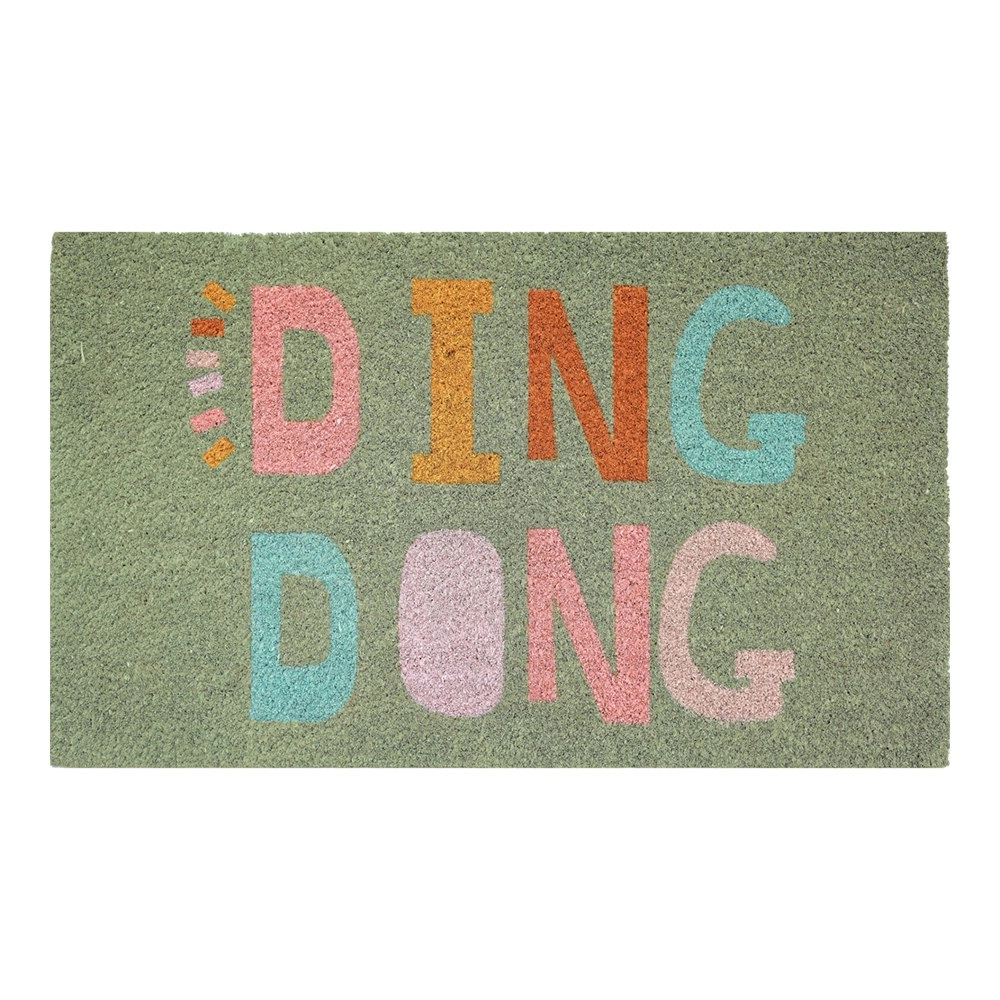 Urban 45x75cm Ding Dong Coir Doormat Home Decor Carpet Outdoor Mat Floor Rug