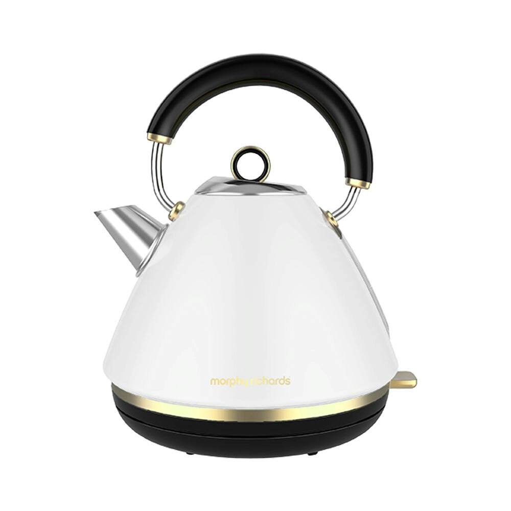 Morphy Richards Electric Ascend Soft Gold Traditional Pyramid Kettle 2200W