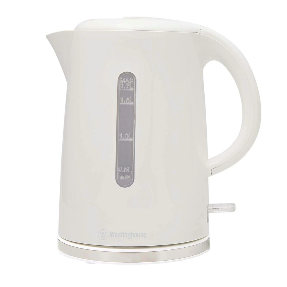 Westinghouse Boiling Water Electric Tea/Coffee Benchtop Kettle 1.7L White