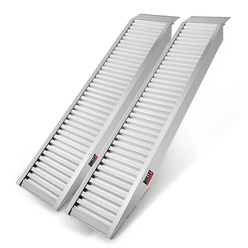 BULLET Pair of 1.6m Aluminium Loading Ramps, 4050kg capacity