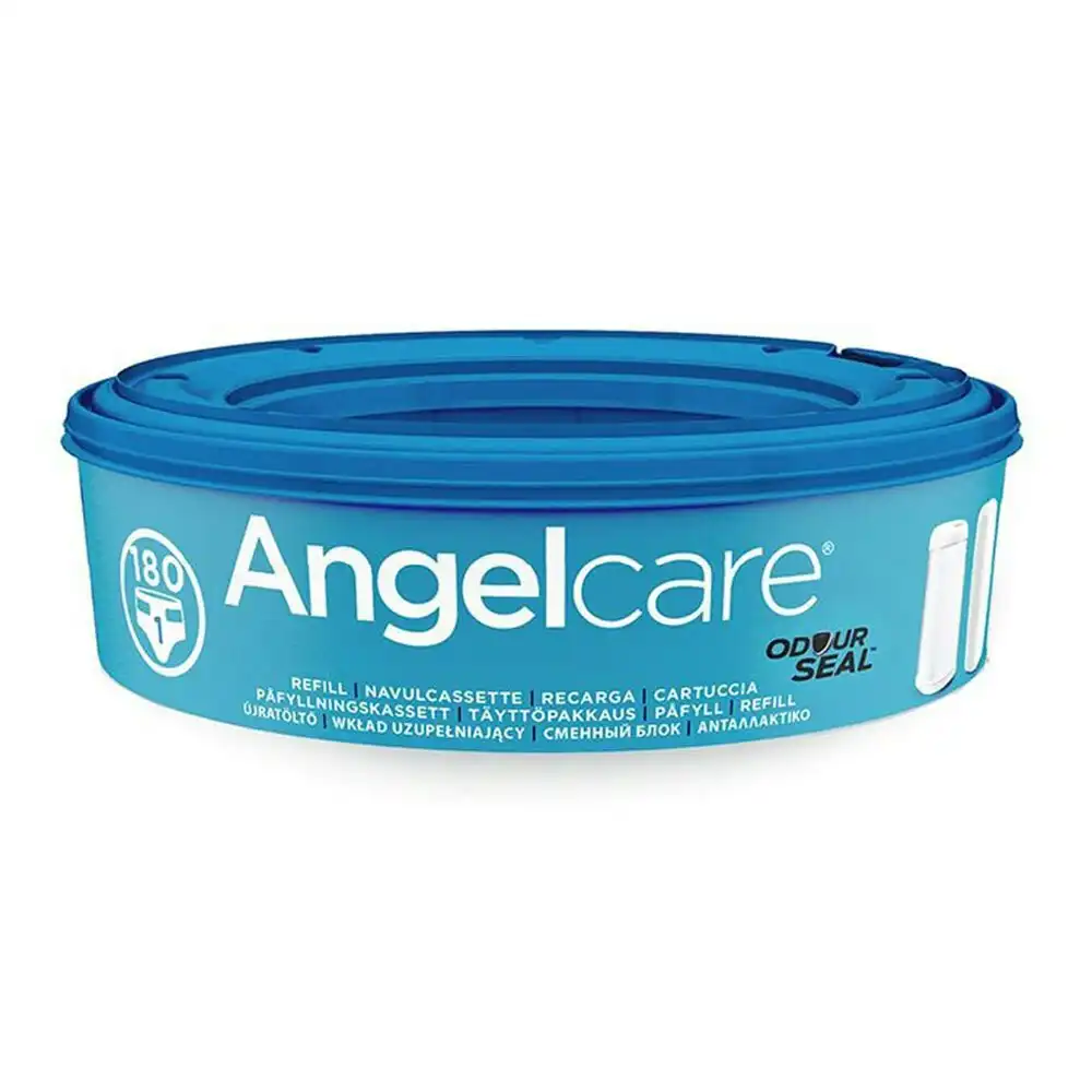 Angelcare Baby Size 1 - 180 Nappy/Diaper Cassette Refill for Disposal System/Bin