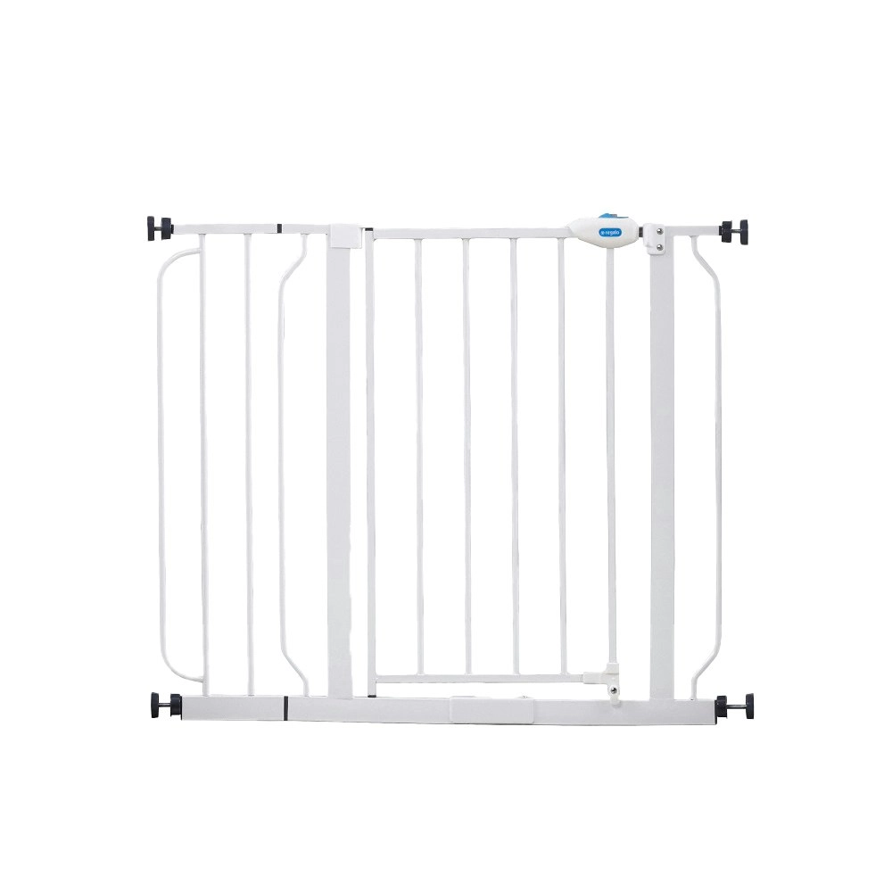 Regalo Extra Wide 96cm Safety Metal Frame Expandable Gate Children 6-24m White