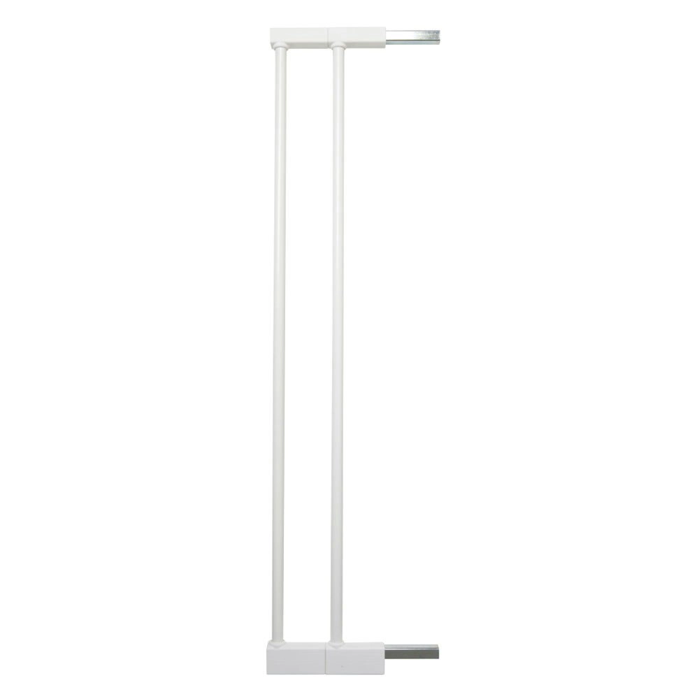 BabyDan Premier 2-Bar Extension For Baby Safety Gate Barrier Protection White