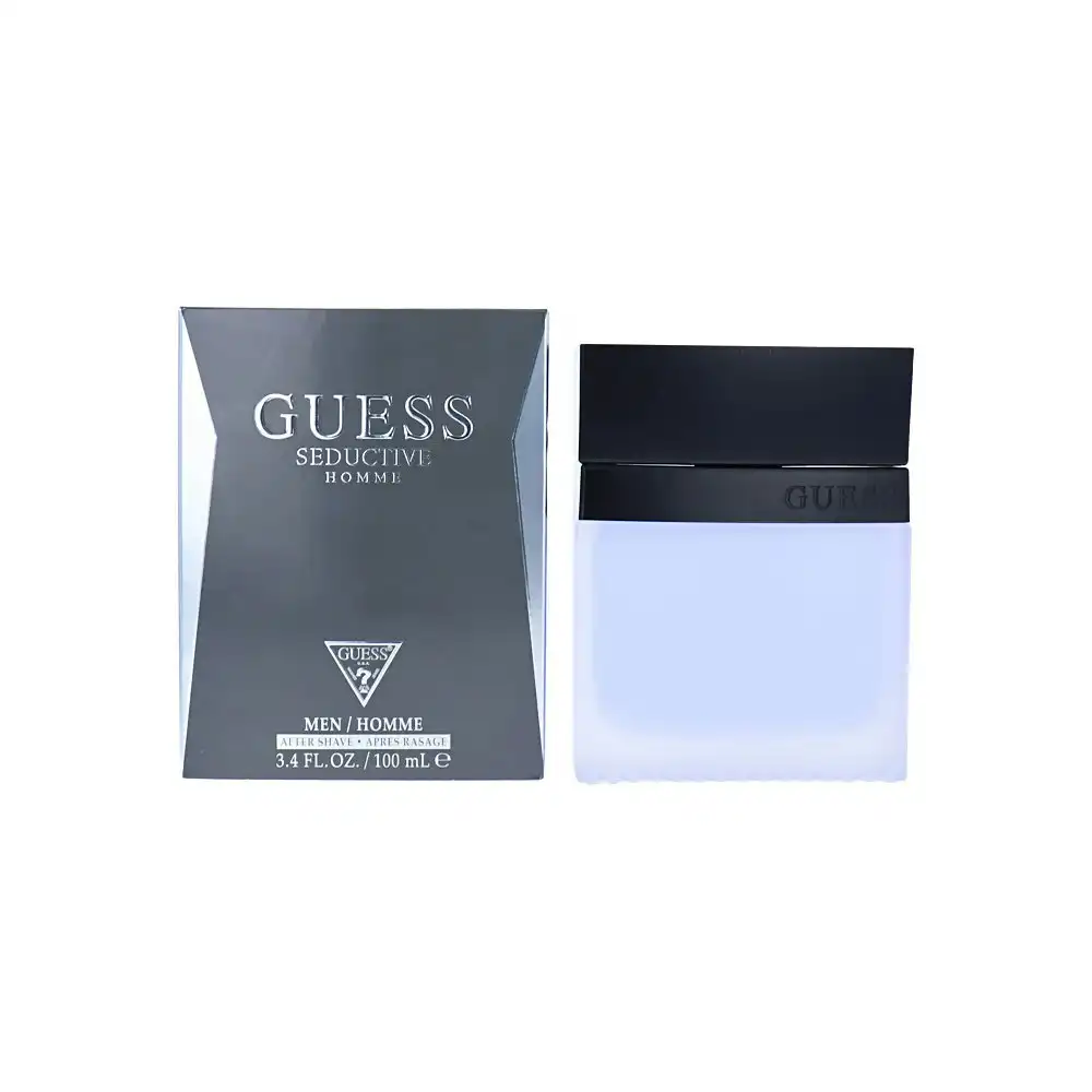 Guess Seductive Homme Aftershave Splash 100ml Woody Fragrance Scent For Men