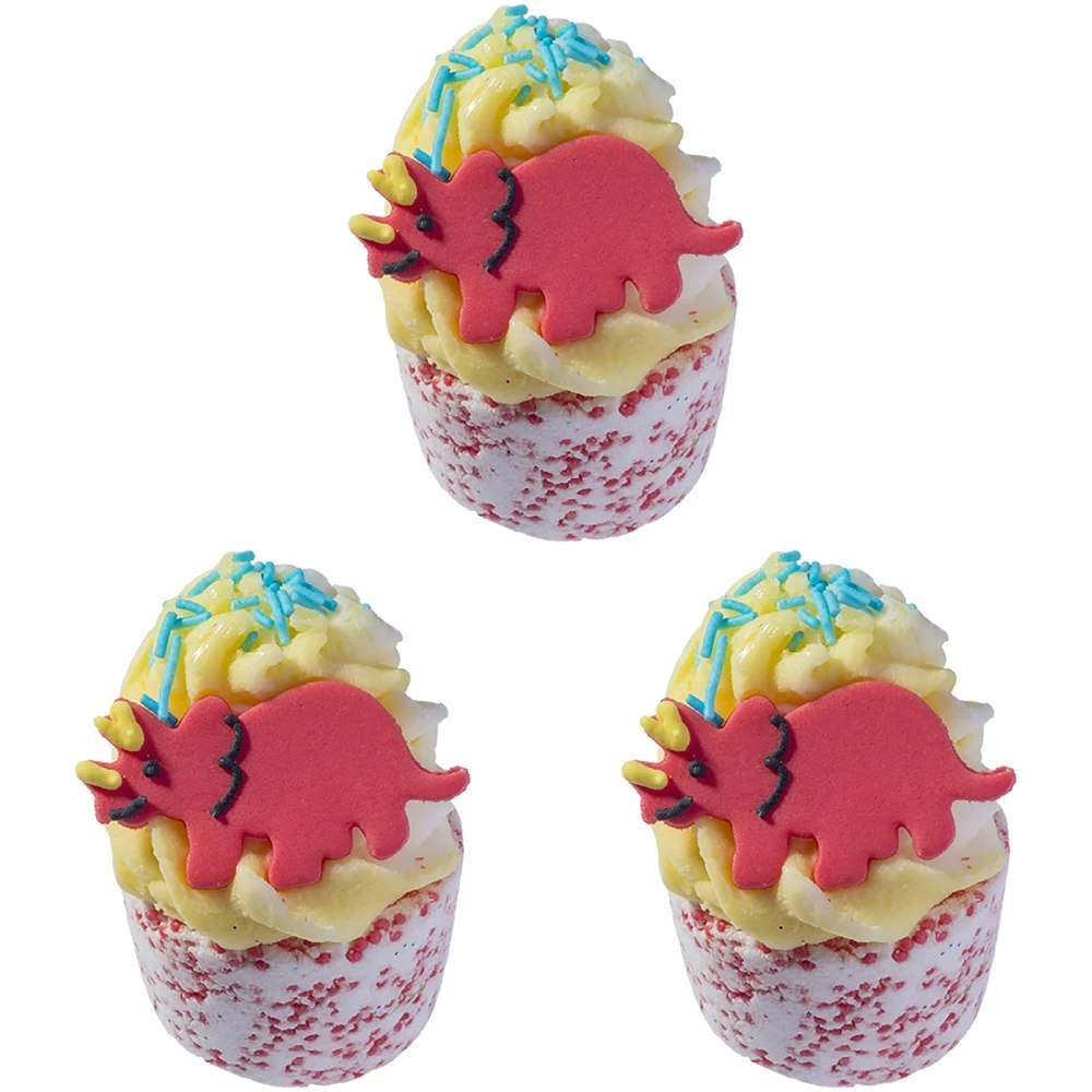 3PK Bomb Cosmetics Dinosoak Bath Bomb Mallow Body Fragrance Bathing Tub Fizzies