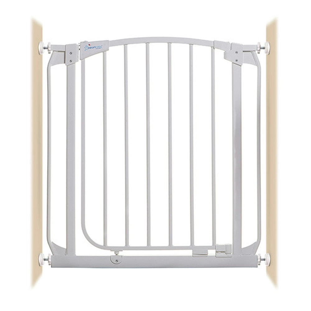 dreambaby Chelsea 82cm Auto-Close Security Safety Gate Kids/Child Barrier White