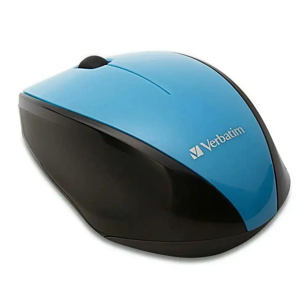 Verbatim Bluetooth/Wireless Optical Multi-Trac Blue Series Portable Mouse Blue