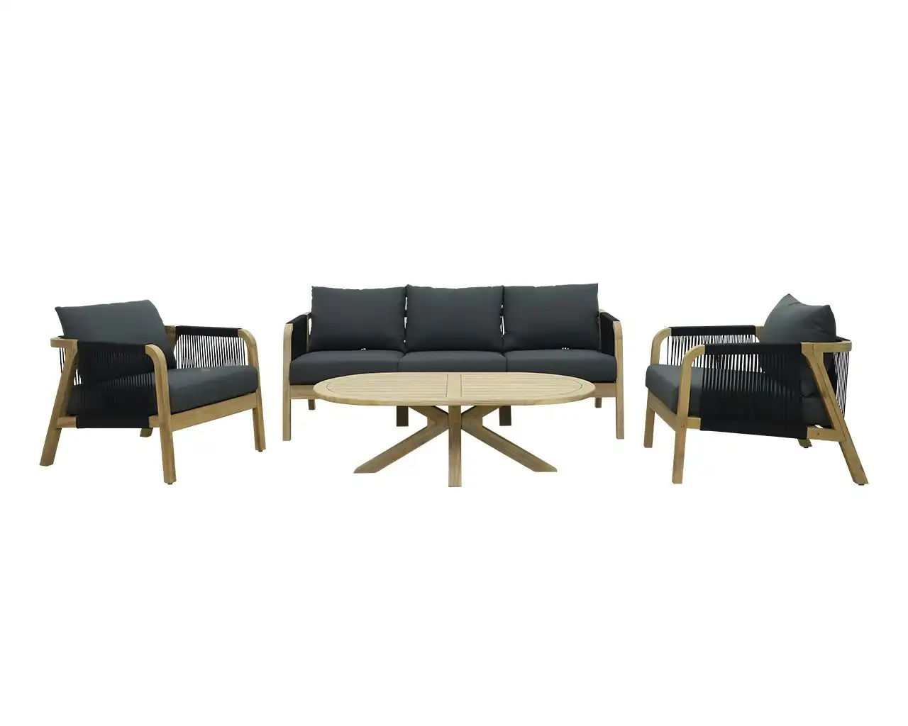 Palade 4 Piece Lounge Setting