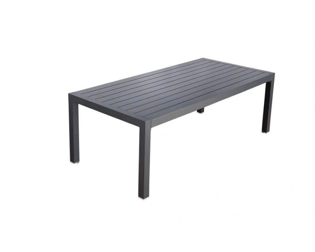 Gunmetal Grey Jette Dining Table (220x104.5cm)